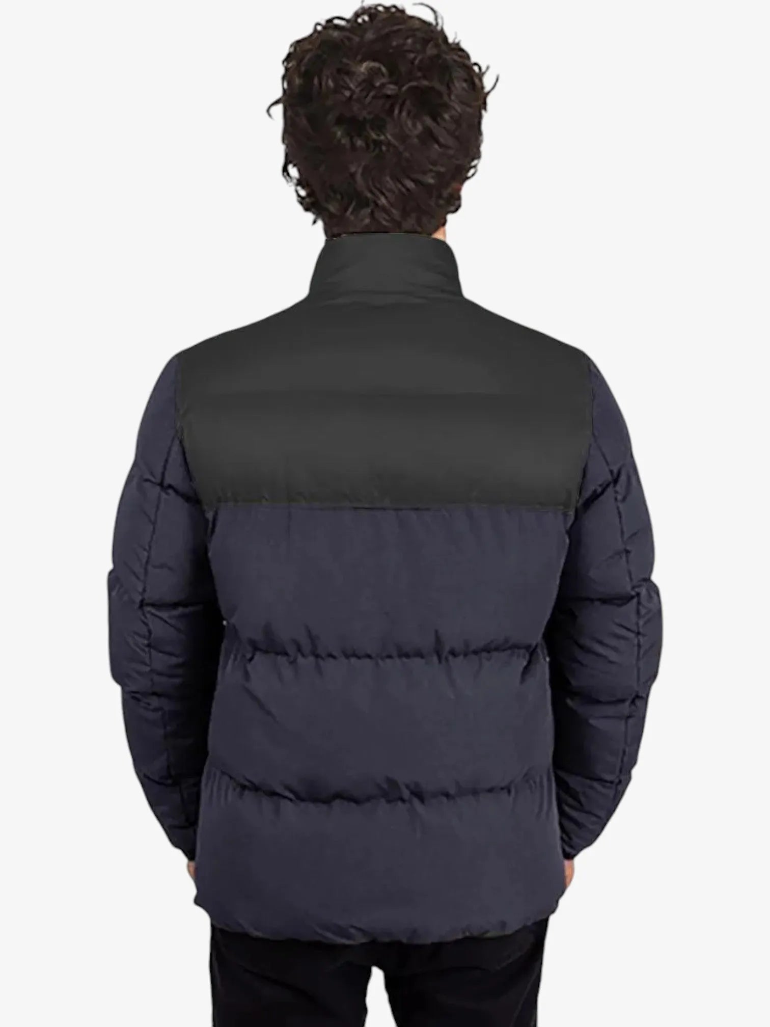 Quiksilver Wolf Shoulders Blue & Black Men's Jacket - Waterproof Windbreaker for Outdoor Hiking, Camping & Winter Sports