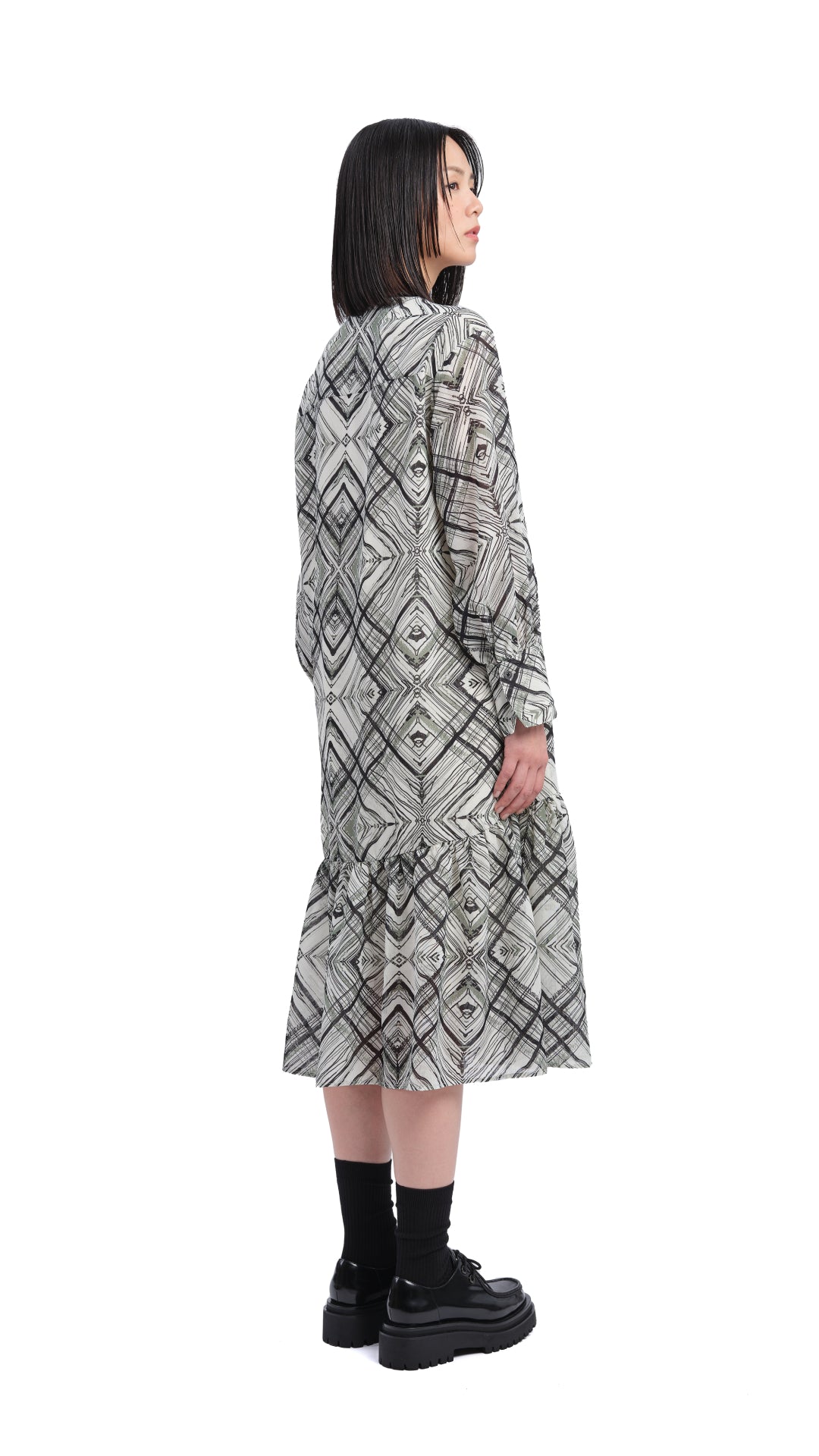 Handmade Checker Print Shirt Dress for Women - Stylish Casual & Office Wear - Perfect for Summer Outfits, Beach Vacations, and Everyday Fashion