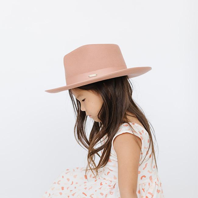 Monroe Kids Rancher Hat - Western Cowboy Hat for Boys & Girls - Adjustable Sun Protection Hat for Outdoor Play, Rodeo, and Western Theme Parties