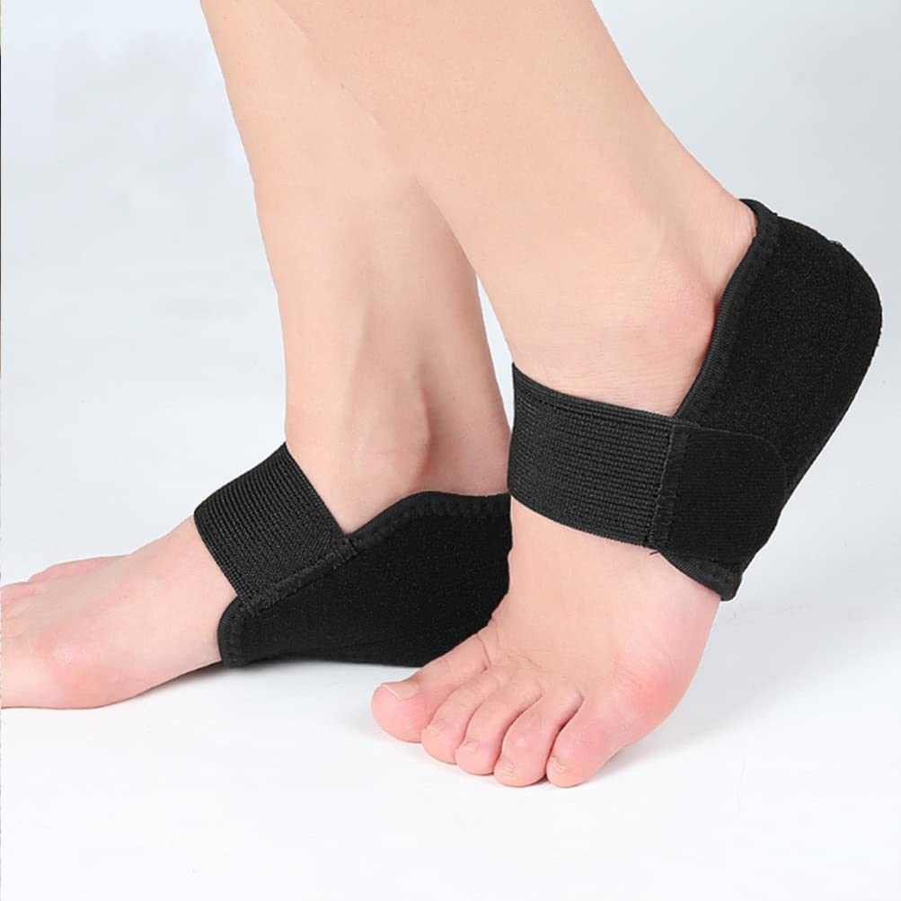 FOMIYES Gel Heel Protectors - 1 Pair Silicone Heel Cushions for Pain Relief & Shock Absorption | Comfortable Heel Pads for Shoes, Boots & High Heels | Perfect for Running, Walking & Everyday Wear