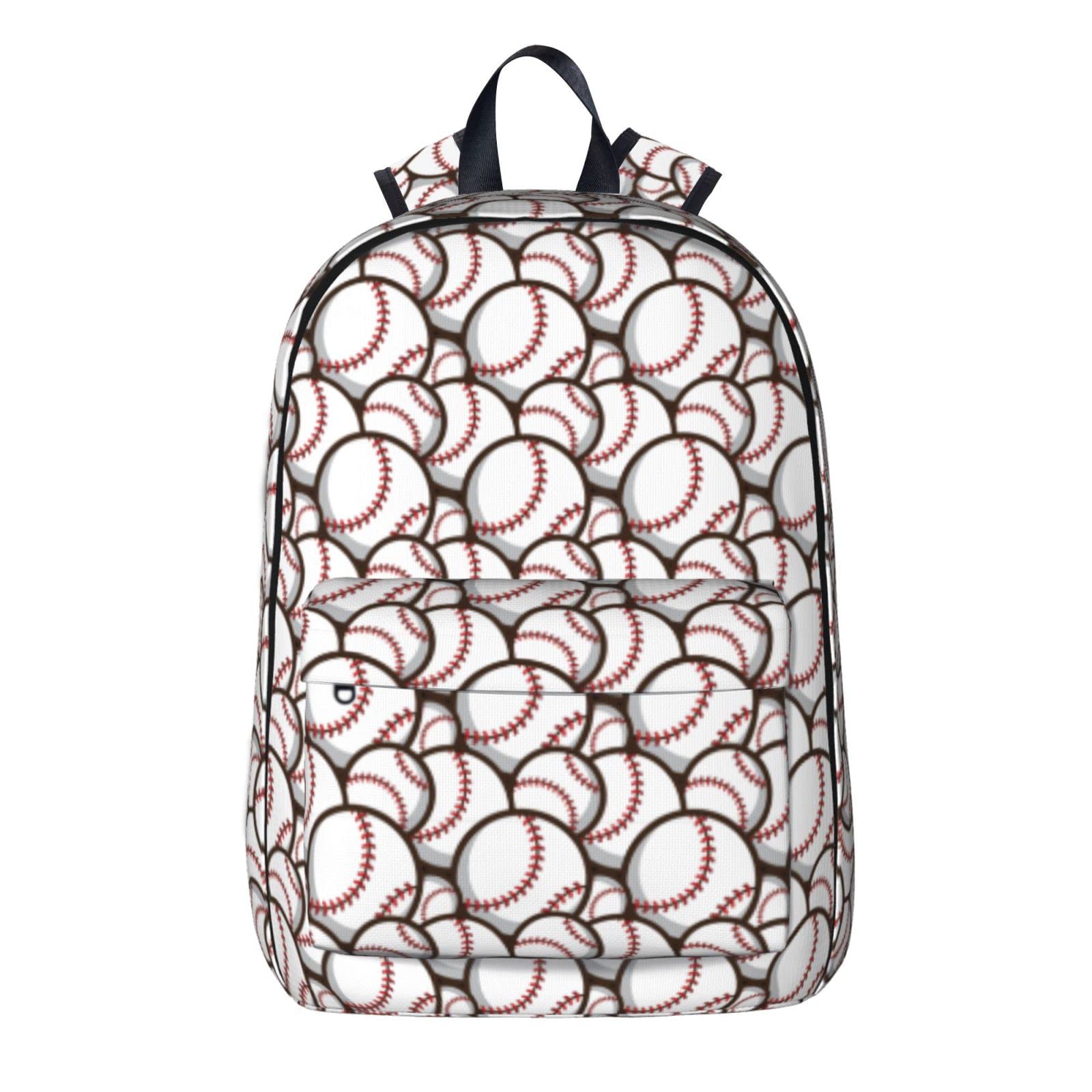 Lightweight Baseball Backpack for Men & Women - Durable Casual Bookbag with Adjustable Strap for Travel, School, Sports & Outdoor Activities