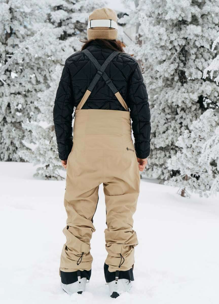 Burton Women's AK Gore-Tex Kimmy Bib Snow Pants 2023 - Waterproof & Insulated Ski Bibs for Women - Perfect for Snowboarding, Skiing & Winter Outdoor Adventures