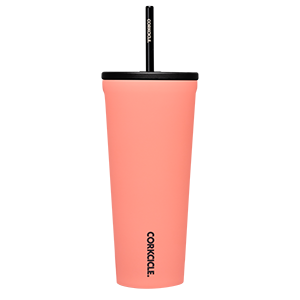 Insulated Stainless Steel Cold Cup - Double Wall Vacuum Insulated Tumbler for Iced Coffee, Tea & Cold Drinks - Keeps Beverages Cold for Hours - Perfect for Office, Travel & Outdoor Activities
