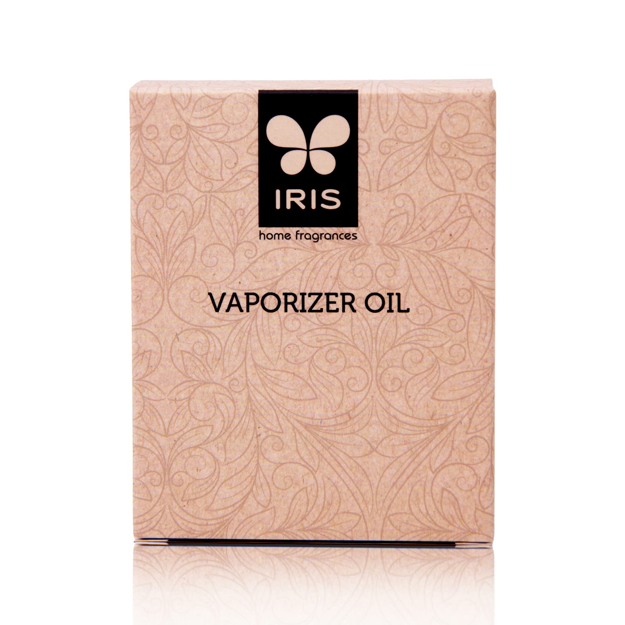 Premium IRIS Glass Fragrance Vaporizer Oil - 30ml Electric Oil Burner for Home Aromatherapy (Coral Blue & Apple Cinnamon, Pack of 2) - Perfect for Relaxation, Spa Days & Home Fragrance