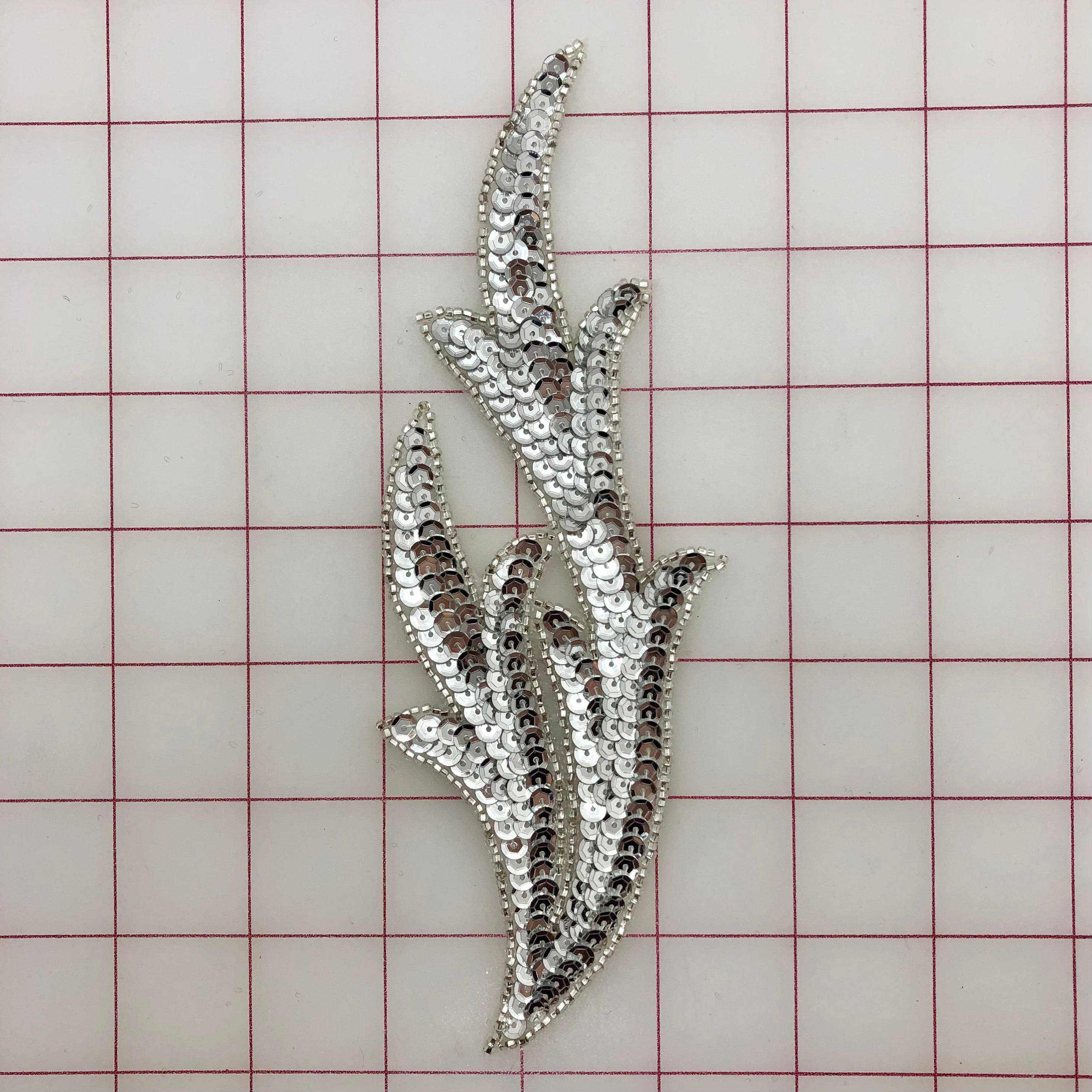 Silver Flame Applique - Limited Stock Only 2 Left! Perfect for Home Decor, DIY Projects & Gift Giving