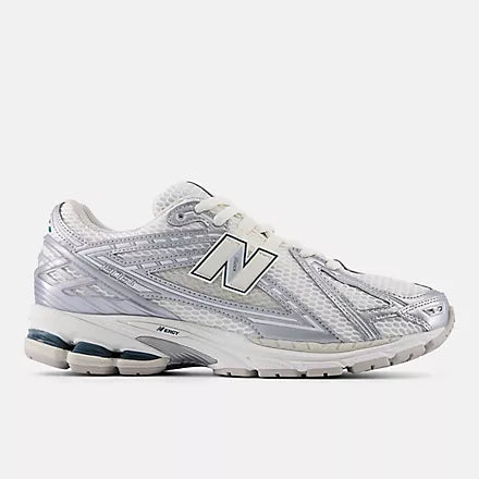 New Balance 1906R Running Shoes for Men & Women - White & Silver Retro Sneakers for Casual Wear, Gym, and Everyday Comfort