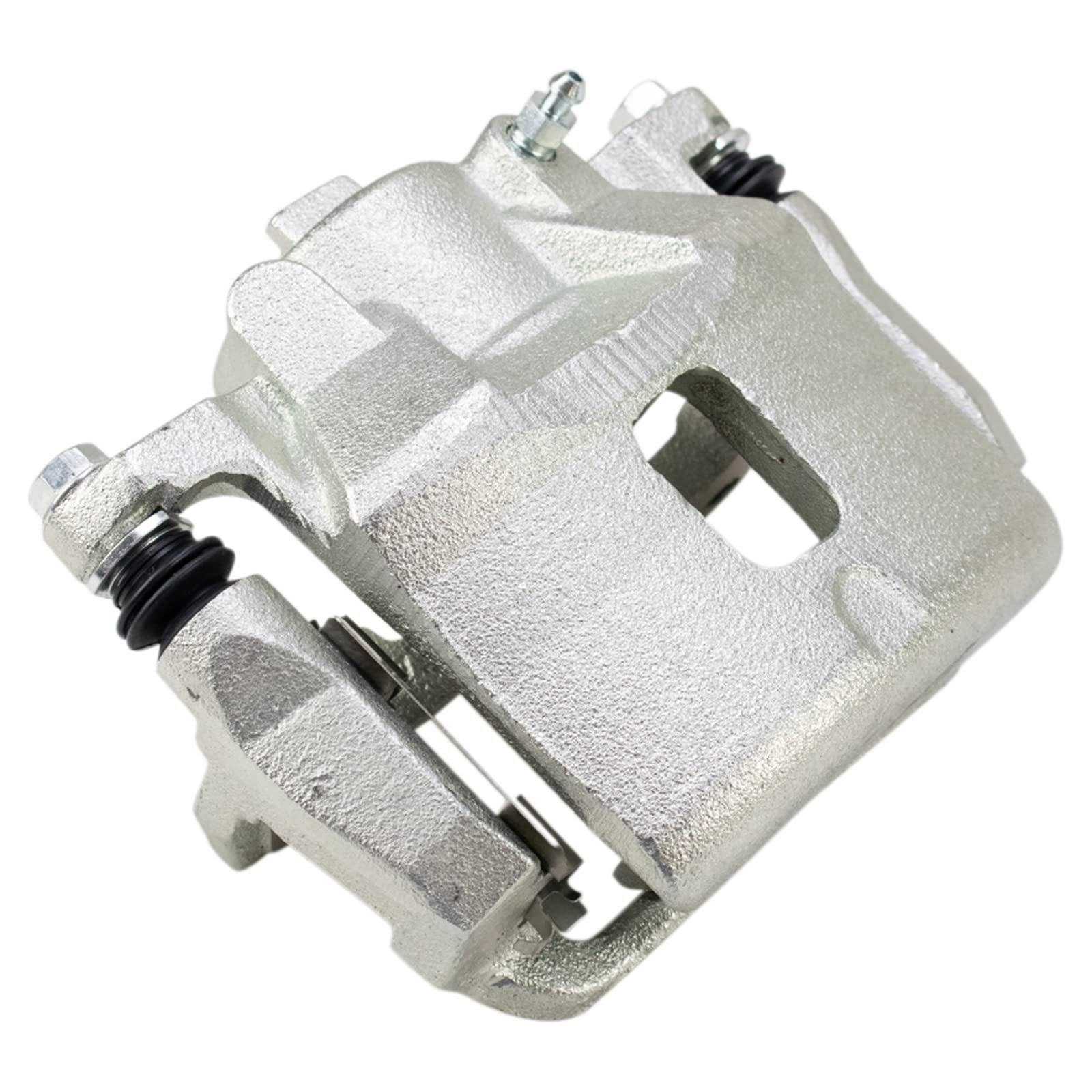 TRQ Front Performance Brake Pad & Rotor Kit - Ceramic Vented Premium G-Coated Brake Caliper Set - Compatible with 2007-2008 Pontiac G5 - Perfect for High-Performance Driving & Daily Commutes