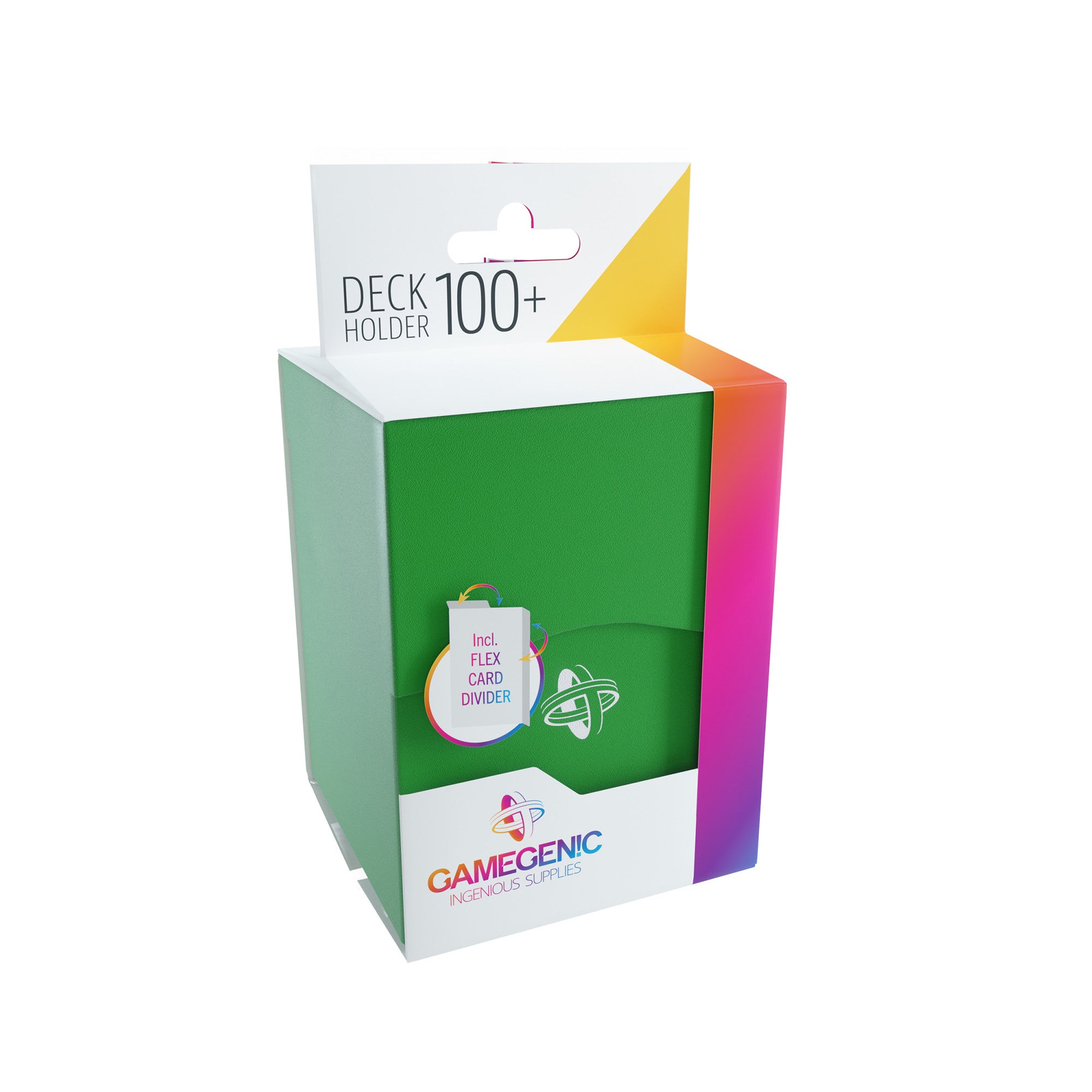 100+ Green Deck Holder - Durable Card Holder for Poker, Blackjack & Casino Games - Perfect for Game Nights & Casino Parties