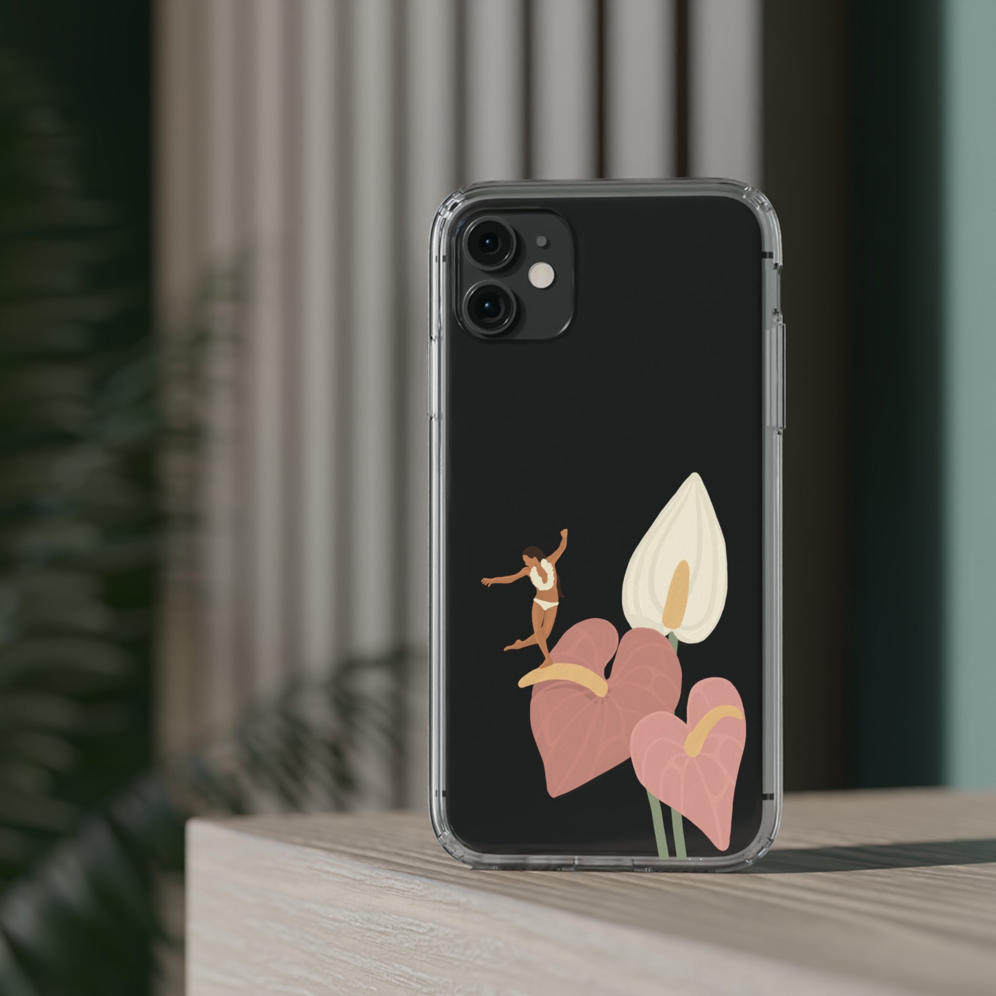 He'e Nalu Clear Phone Case - Ultra Slim Protective Cover for iPhone & Samsung - Perfect for Beach, Surfing & Outdoor Activities