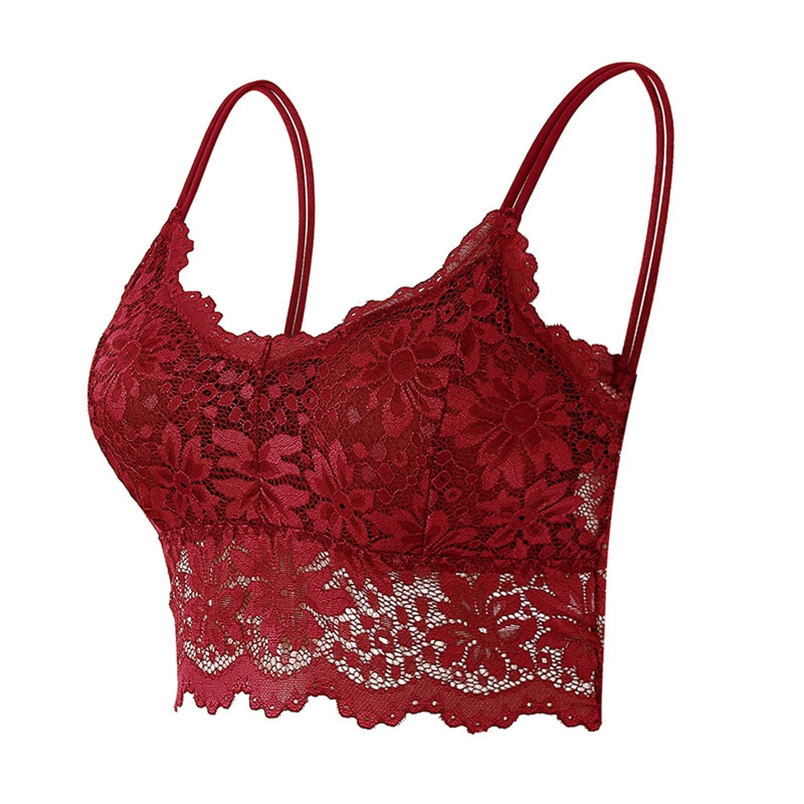 Push Up Bras for Women - Lace Cami Underwire T-Shirt Bras, Strappy Bralette & Comfortable Underwear | Perfect for Everyday Wear, Date Nights & Layering Under Clothes