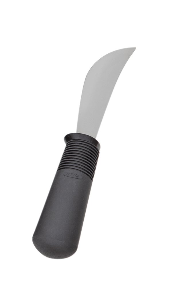 AliMed Good Grips Weighted Rocker Knife - Ergonomic Adaptive Utensil for Arthritis & Limited Hand Mobility - Perfect for Cutting Meat, Vegetables & Daily Kitchen Tasks