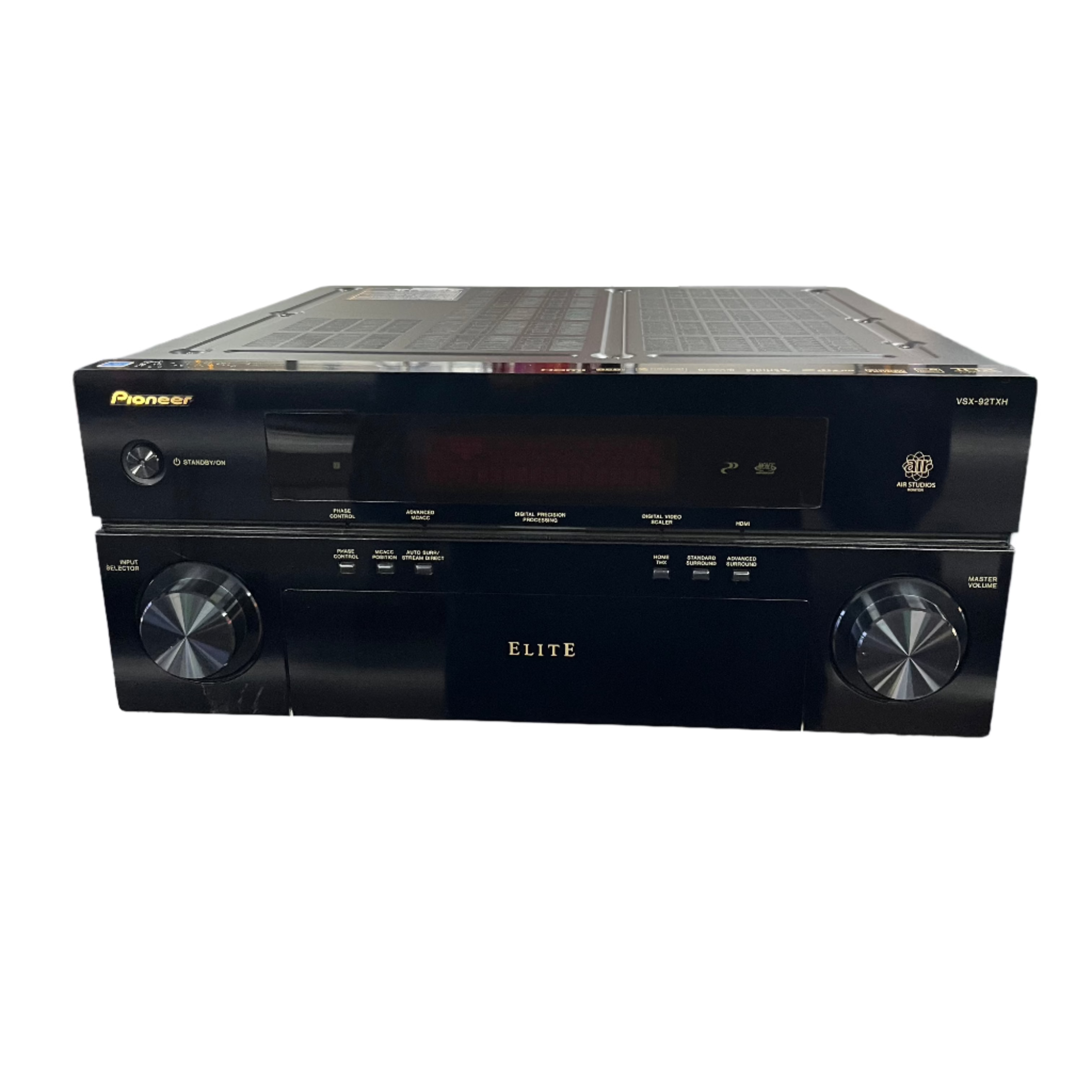 Pioneer Elite VSX-92TXH 7.2-Channel AV Receiver with Dolby Atmos - Premium Home Theater Audio System for Movies, Music & Gaming