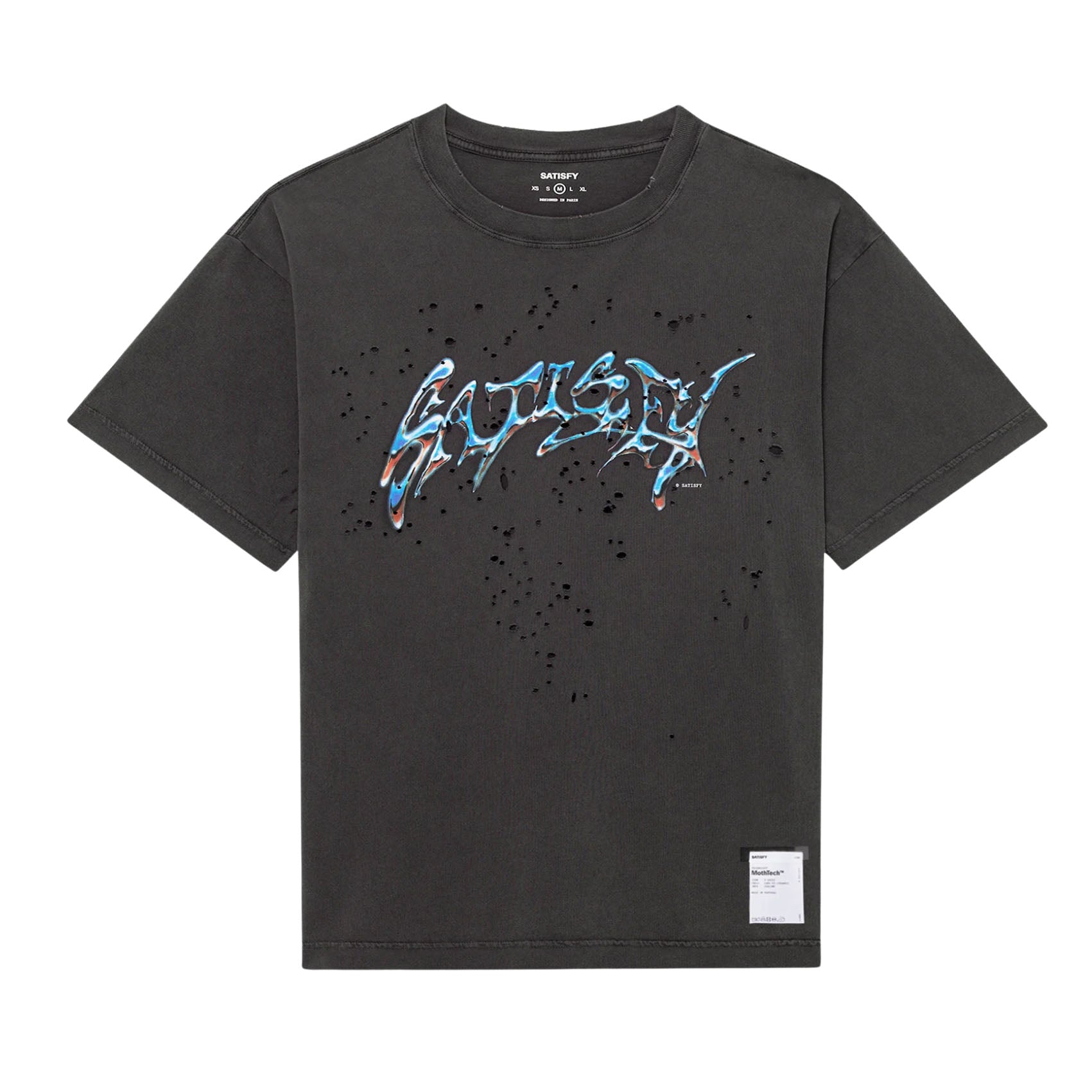 Men's Satisfy MothTech Running T-Shirt - Lightweight Performance Tee for Jogging, Gym & Outdoor Activities