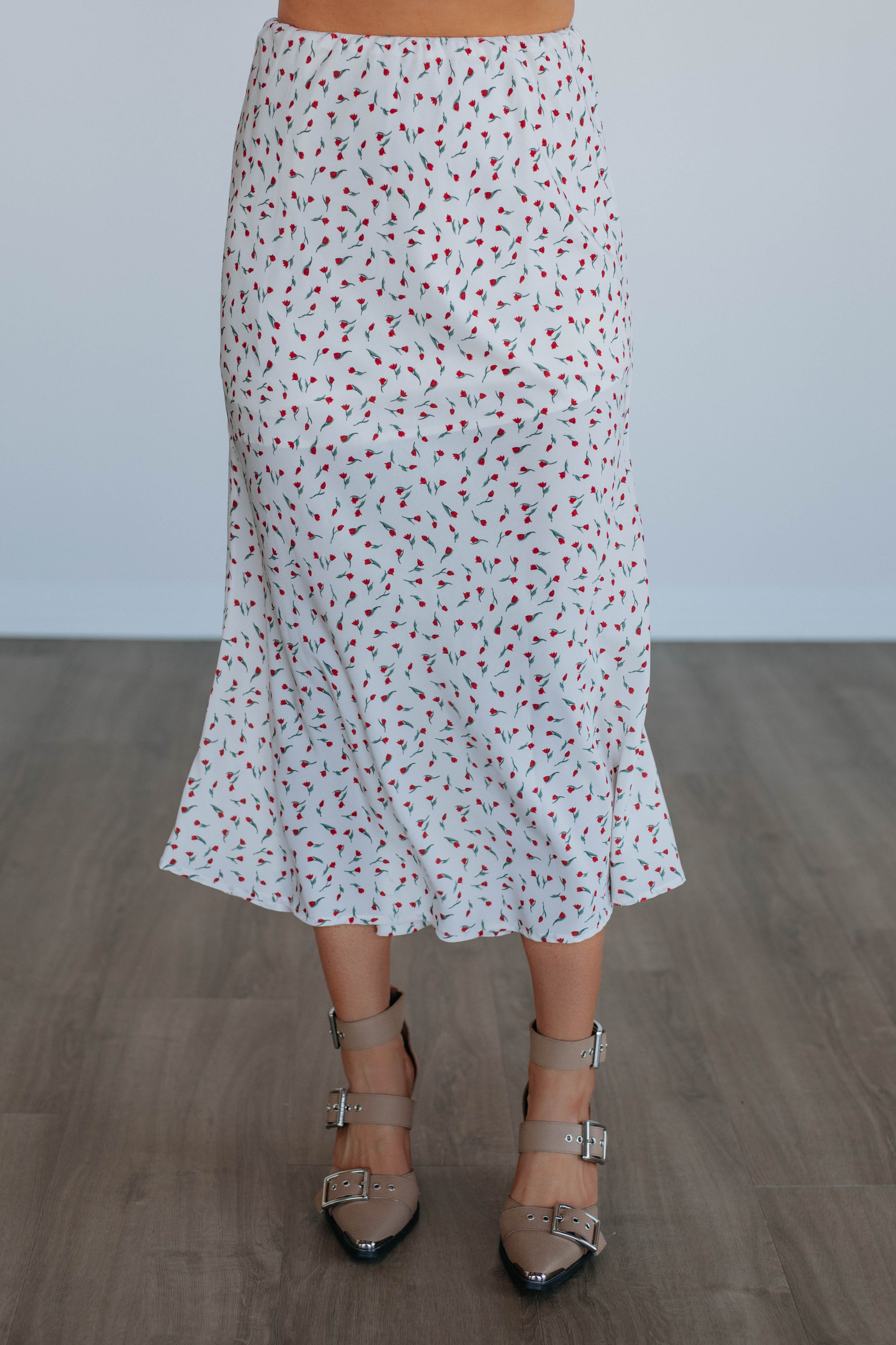 Avianna Floral Skirt for Women - Summer Boho Maxi Skirt with Pockets, Lightweight Flowy Beach Skirt - Perfect for Vacation, Beach, Music Festivals and Casual Outings
