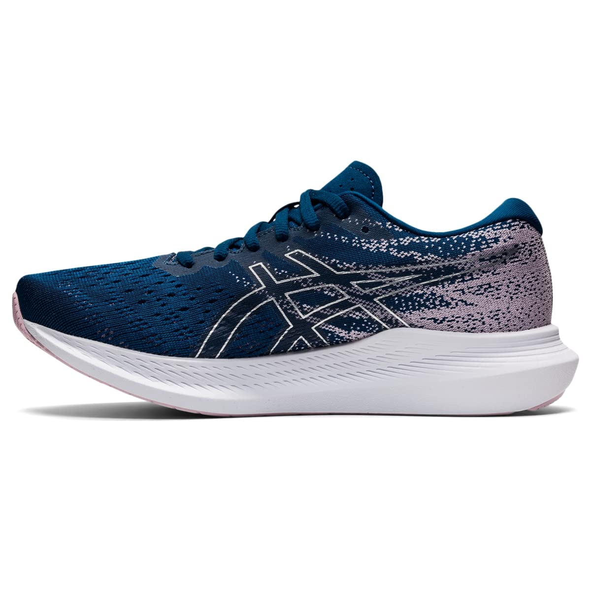 ASICS Women's EvoRide 3 Running Shoes - Lightweight & Cushioned for Road Running, Gym Workouts & Daily Wear - Size 7 - MAKO Blue/Pure Silver