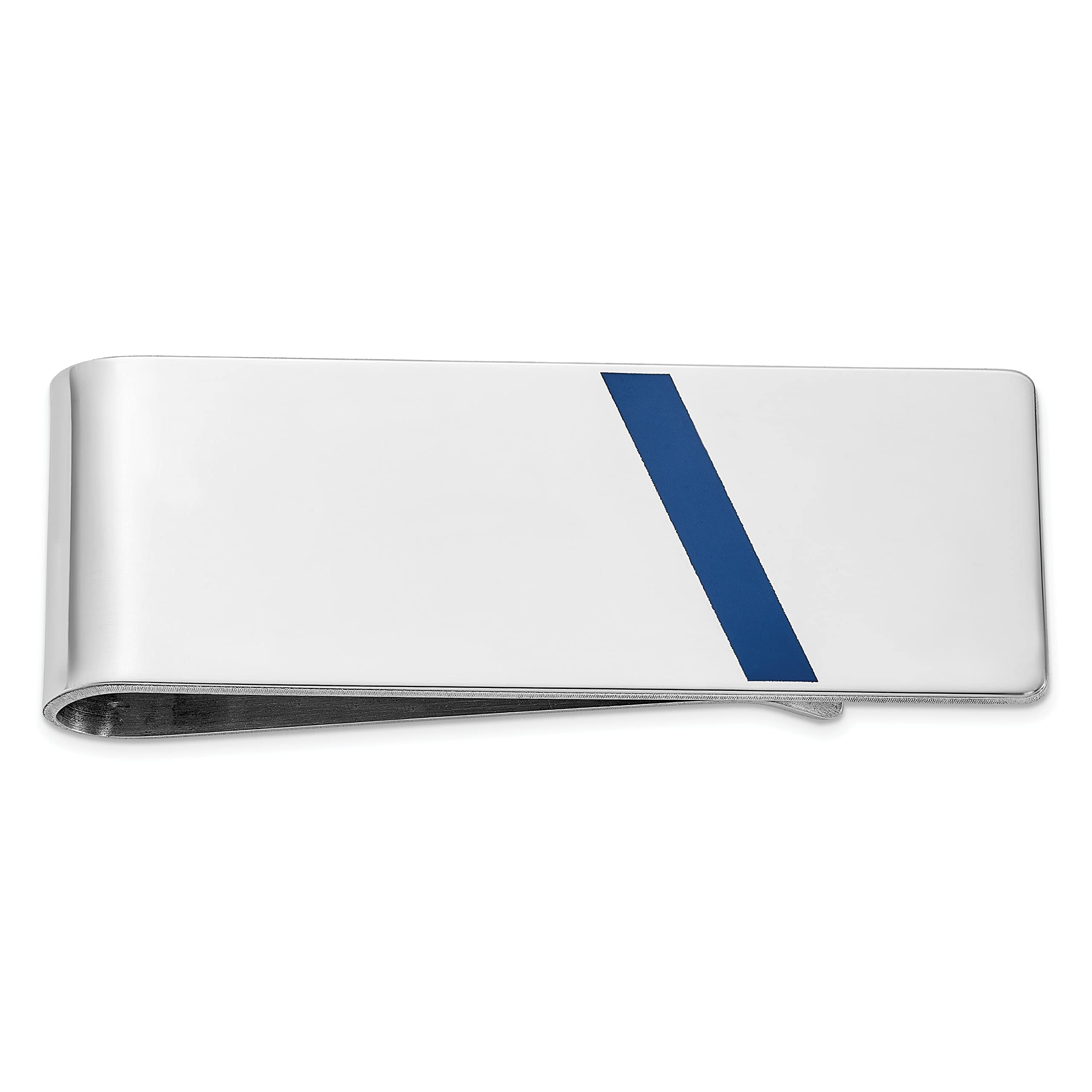 FindingKing Premium Sterling Silver Money Clip - Elegant & Durable Cash Holder for Men - Perfect for Gifts, Weddings, and Everyday Use