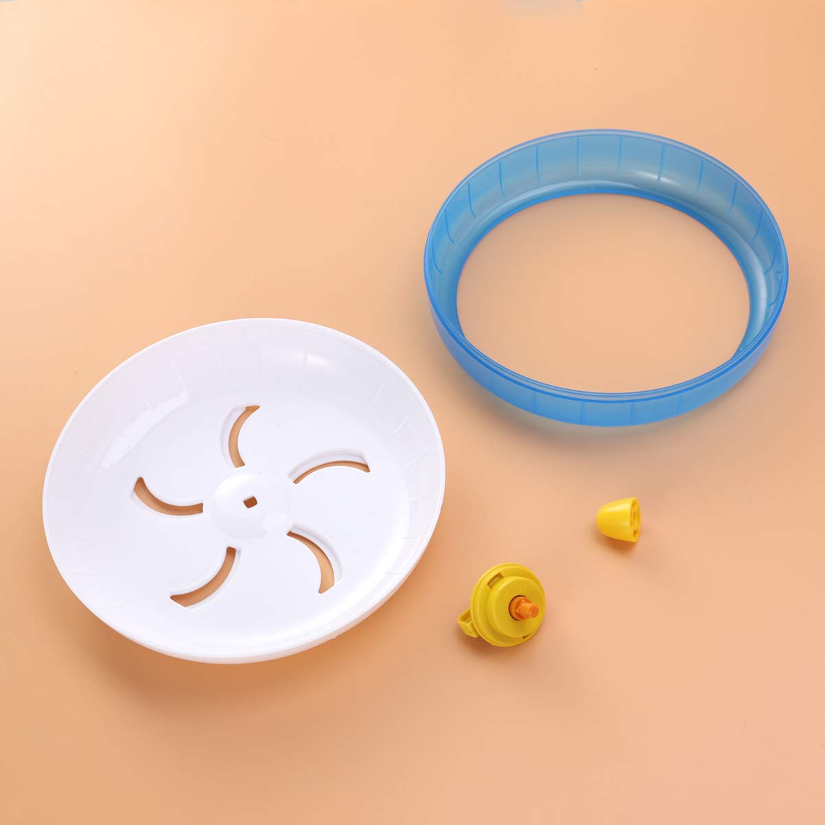 TEHAUX Silent Rotating Hedgehog Toy - Fun & Quiet Stress Relief for Kids & Adults - Perfect for Home, Office & Classroom Use