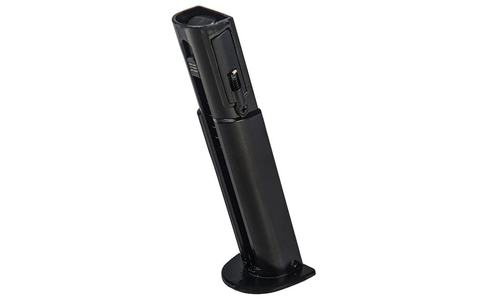 Lancer Tactical 0.5 Caliber Non-Blowback Pepper Spray Gun Magazine - 7 Round Spare Magazine for Self Defense (Scorpion Model) - Ideal for Personal Protection, Home Security & Outdoor Safety