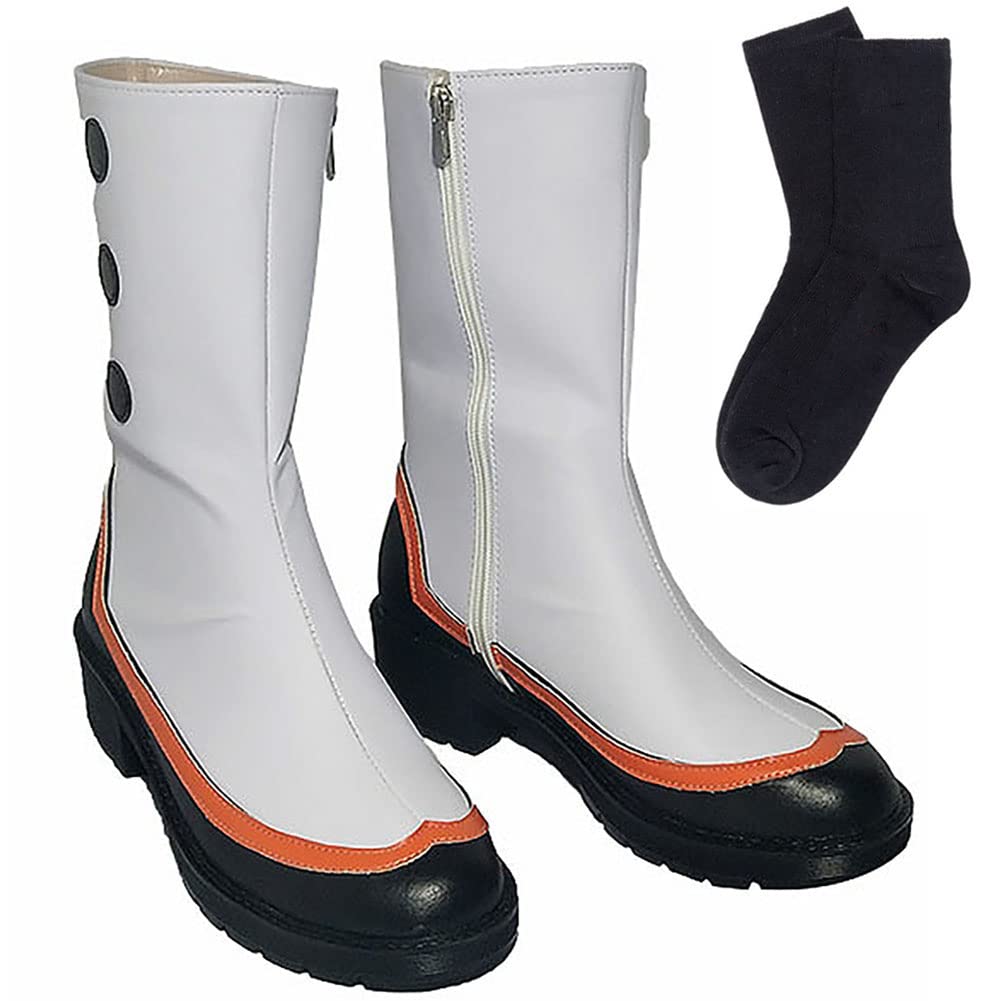 Tkieio Darling Cosplay Shoes - PU Leather Boots for Anime Costume, Halloween & Cosplay Events - Stylish & Comfortable Cosplay Footwear for Women & Girls