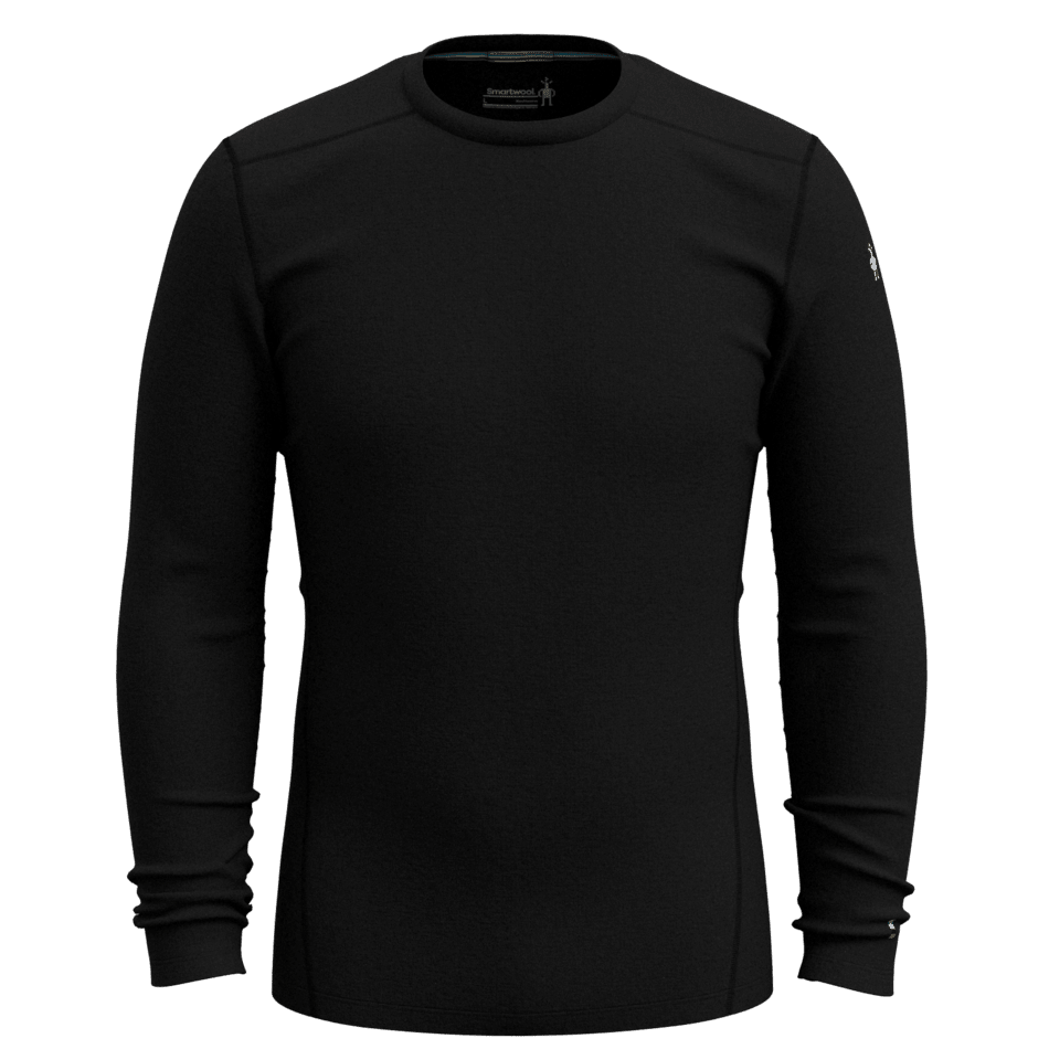Smartwool Men's Classic Thermal Merino Wool Base Layer Crew Neck Top 2025 - Warm Winter Underwear for Skiing, Hiking & Outdoor Activities