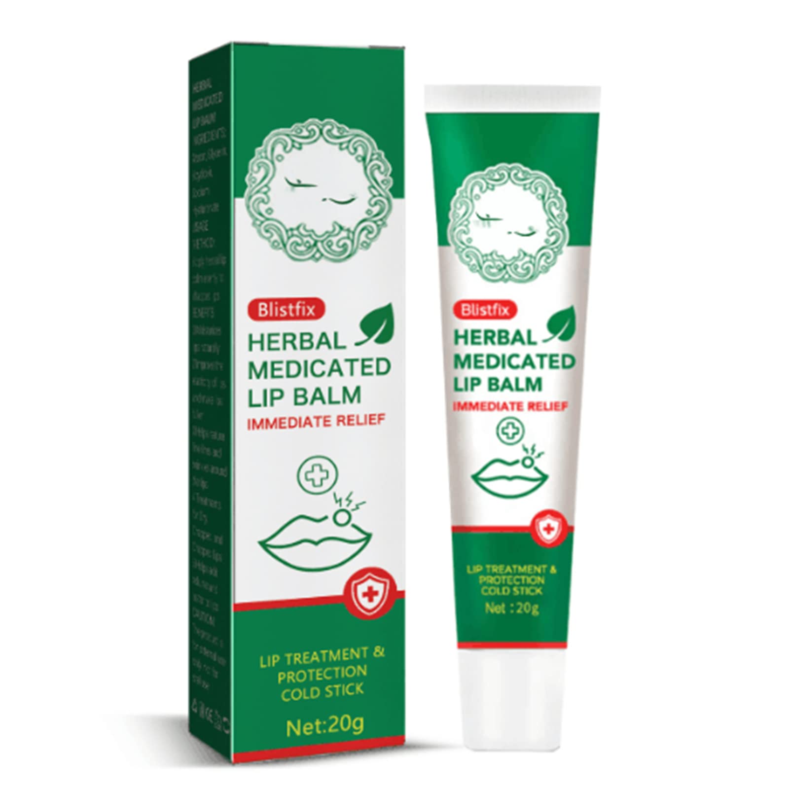 Organic Lip Balm for Dry Lips - Hydrating & Repairing Moisturizer with Natural Ingredients, Prevents Chapping & Nourishes Dead Skin - Perfect for Winter Care & Daily Lip Protection