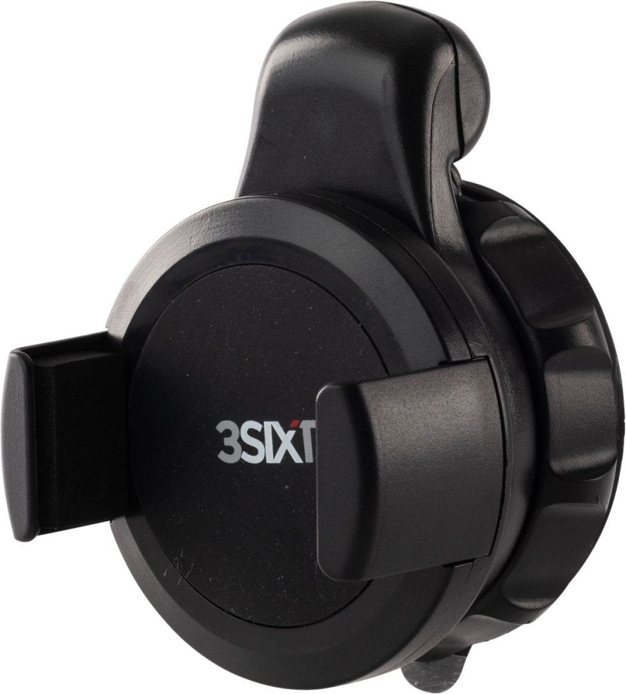 3sixT Pivot Car Window Mount - Universal Phone Holder for iPhone, Samsung, Google Pixel | Hands-Free GPS Navigation, Video Recording & Driving Safety Accessories