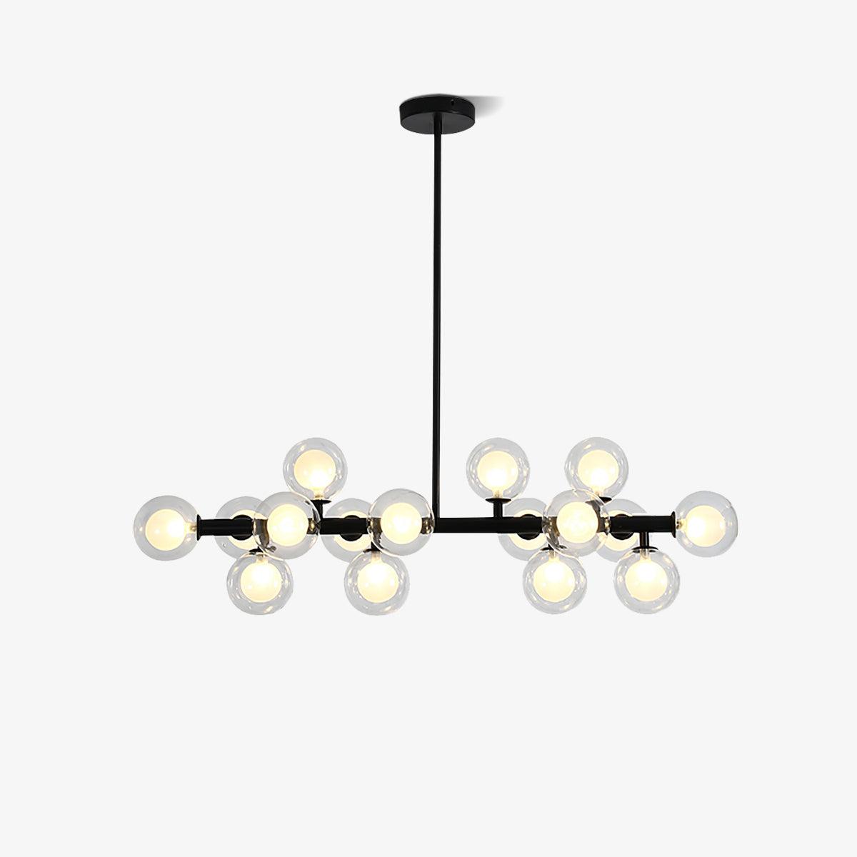 Elegant Aurelia Crystal Chandelier - Modern Ceiling Light Fixture for Dining Room, Living Room & Bedroom | Perfect for Home Decor, Wedding & Special Occasions