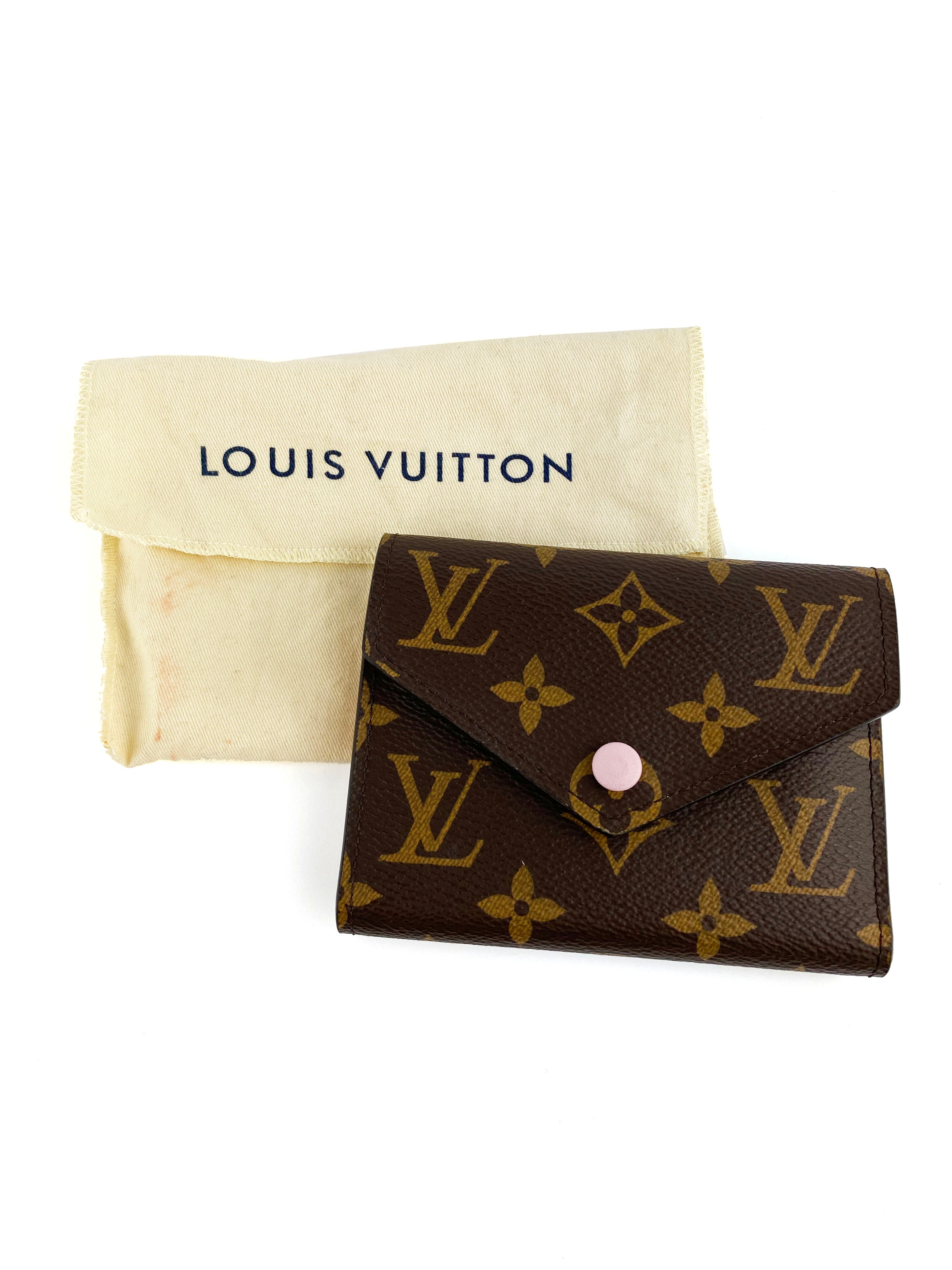 Authentic Louis Vuitton Victorine Wallet - Monogram Canvas Compact Zip Around Wallet for Women | Perfect for Everyday Use, Travel & Gift Giving