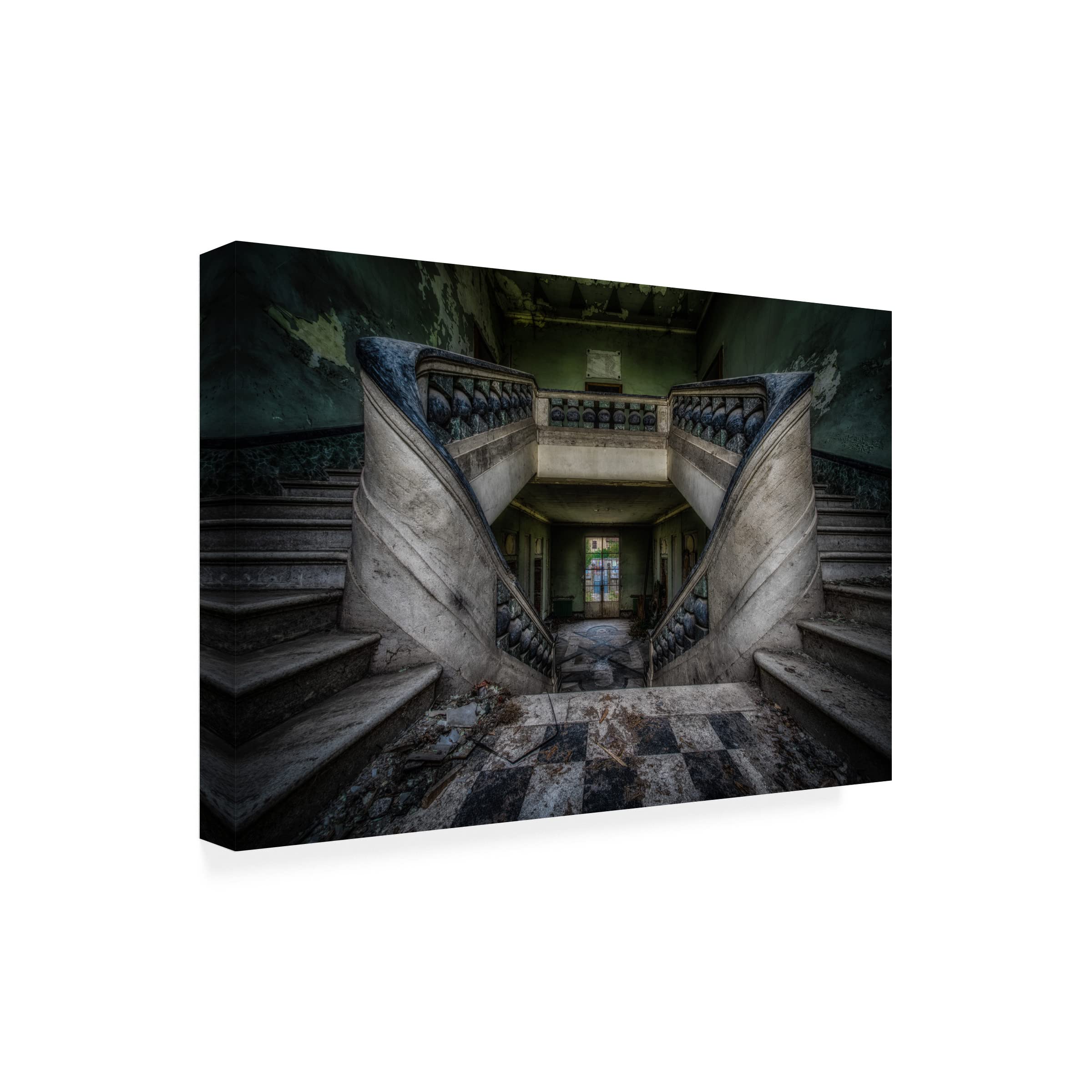 Trademark Fine Art 'Vision' Canvas Wall Art by Matteo Musetti - Modern Abstract Painting for Living Room, Bedroom & Office Decor