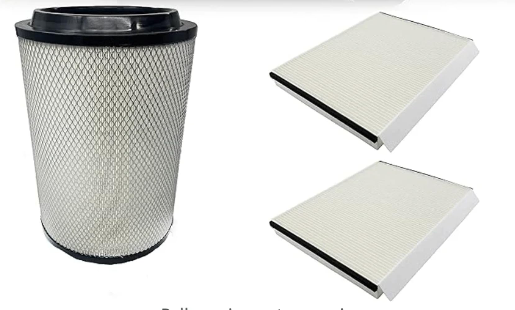 Volvo VNL Trucks Air Filter Bundle (2004-2024) - 1 Engine Air Filter + 2 Cab Air Filters - Heavy Duty Replacement for Cleaner Airflow - Perfect for Long Haul Trucking & Fleet Maintenance