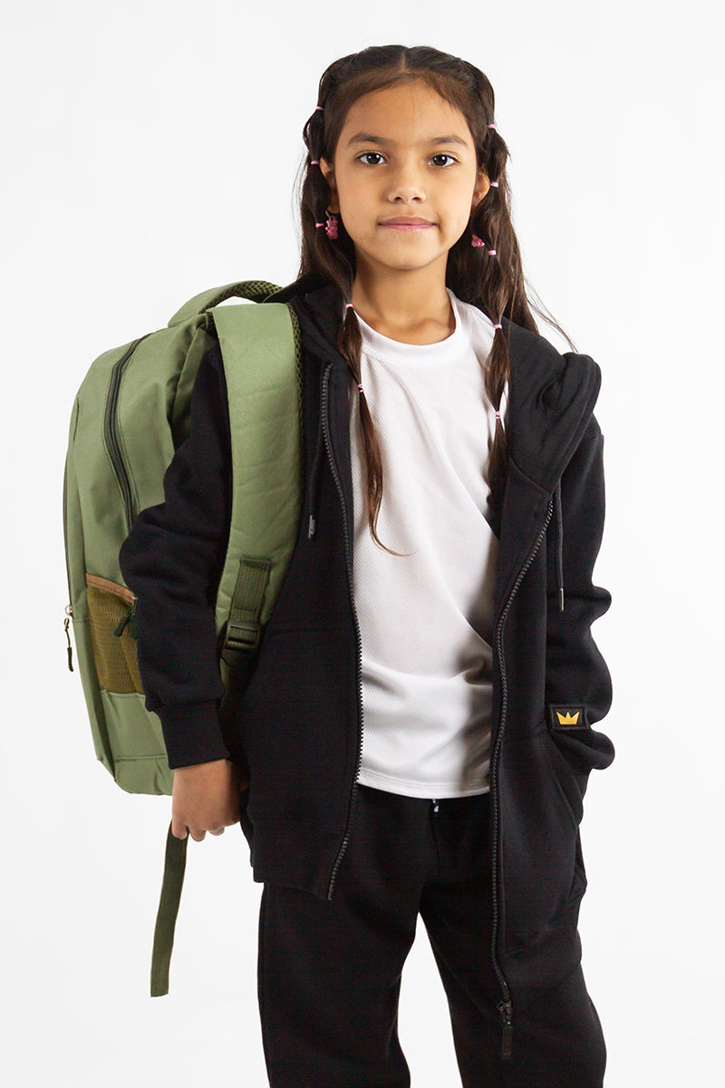 Kingpin Kids College Jacket - Waterproof & Windproof Winter Coat for Boys & Girls - Perfect for School, Outdoor Activities & Cold Weather Adventures
