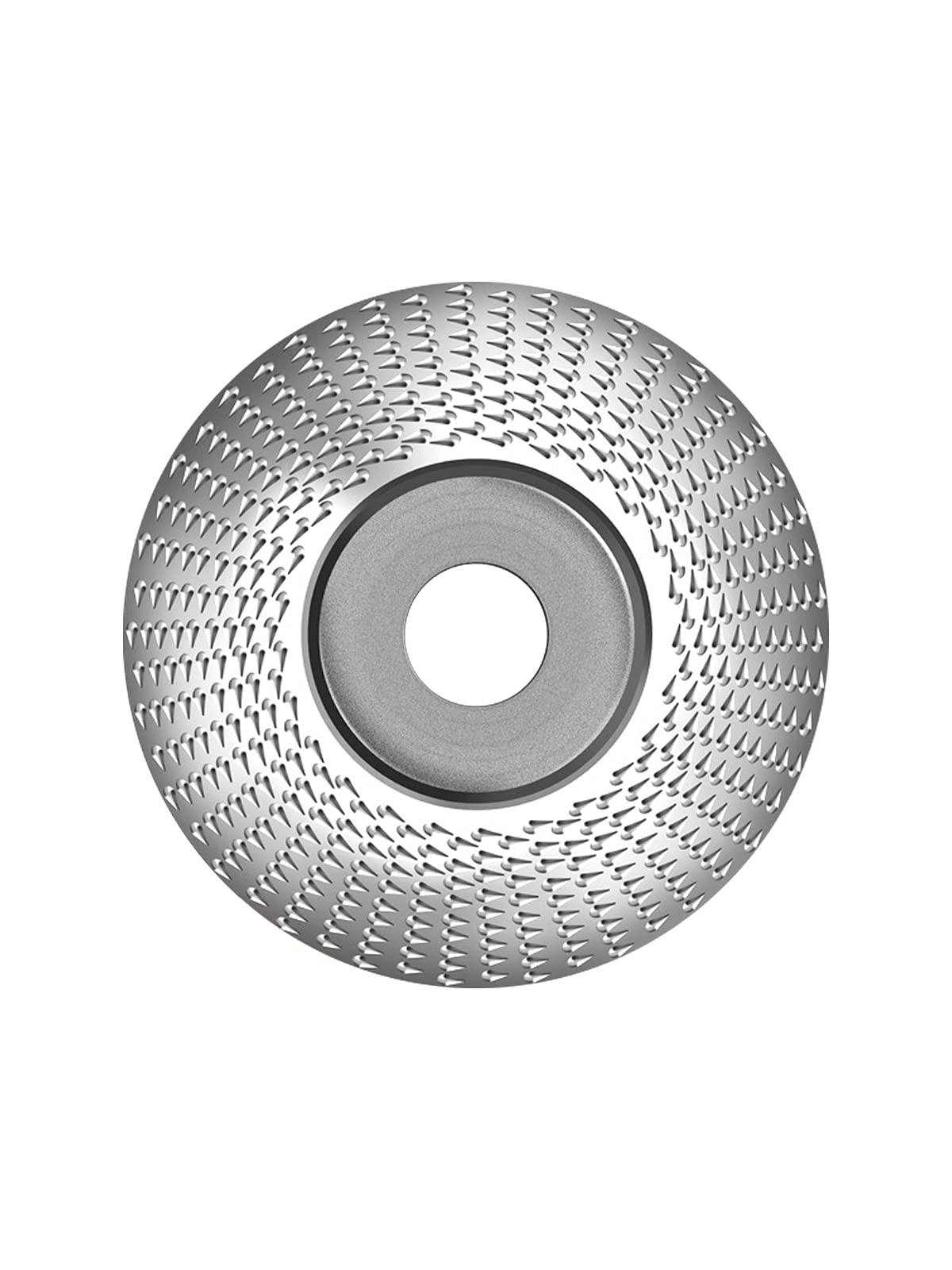 Tungsten Carbide Wood Carving Disc for Angle Grinder - 3.3in/85mm Diamond Medium Grit Cutting Wheel - Silver Color - 10000 RPM Max Speed - Perfect for Woodworking, DIY Projects & Professional Carpentry