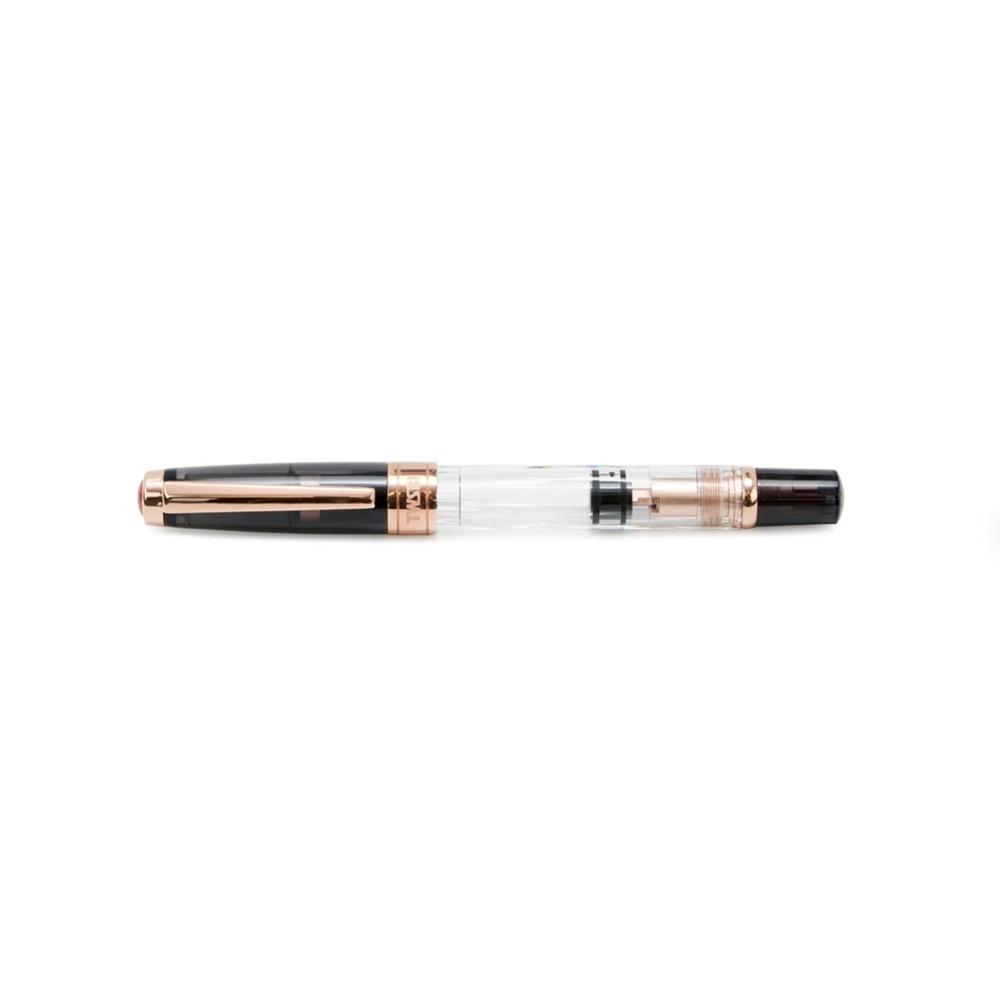 TWSBI Diamond 580 Fountain Pen - Smoke Rose Gold II | Premium Writing Instrument for Calligraphy, Journaling & Office Use