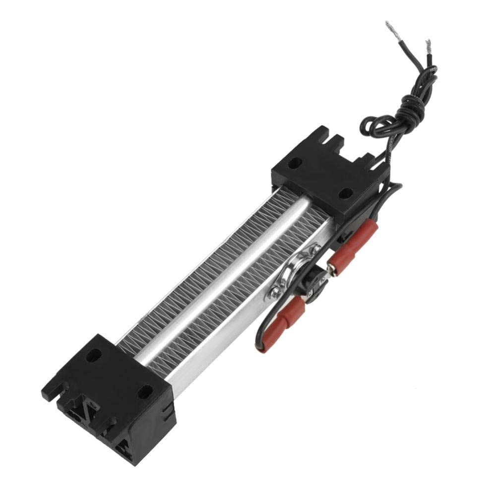 High Power 250W 110V PTC Thermostat Heating Element - Insulated Ceramic Aluminum Tube Air Heater for Fast & Safe Constant Temperature Control - Perfect for Air Conditioners, Heaters, Air Curtain Machines, Humidifiers & HVAC Systems - Home, Office & Industrial Use