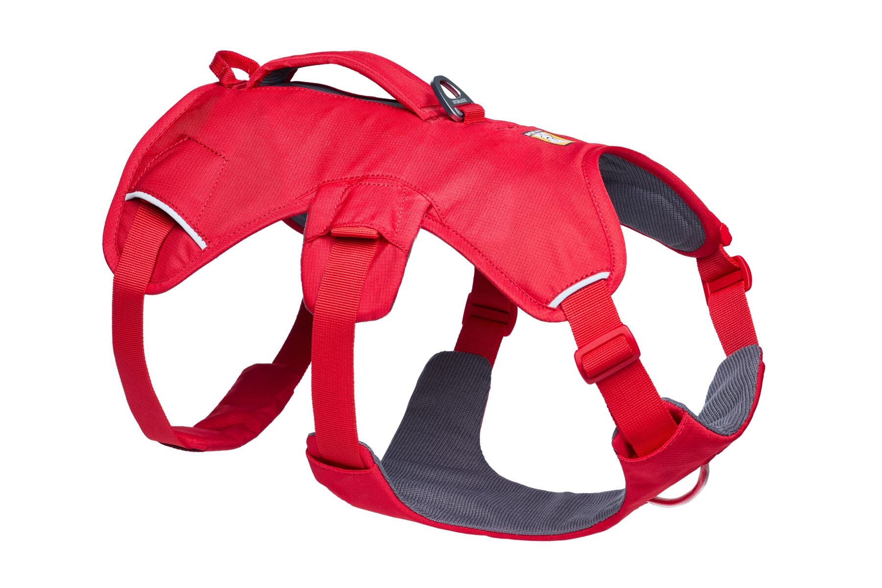 Ruffwear® Web Master™ Multi-Use Harness with Handle & Anti-Pull System - Red Canyon for Hiking, Running & Outdoor Adventures with Your Dog