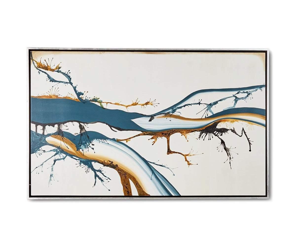 Unique Abstract Wall Art Canvas Painting - Modern Home Decor for Living Room, Bedroom & Office | Handmade Contemporary Artwork