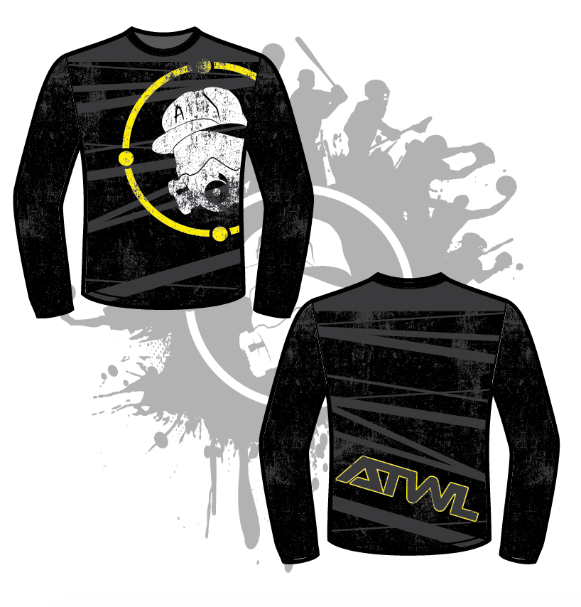 Vintage Distressed Gas Mask Print Long Sleeve T-Shirt - Post Apocalyptic Streetwear for Men | Perfect for Halloween, Cosplay & Urban Fashion