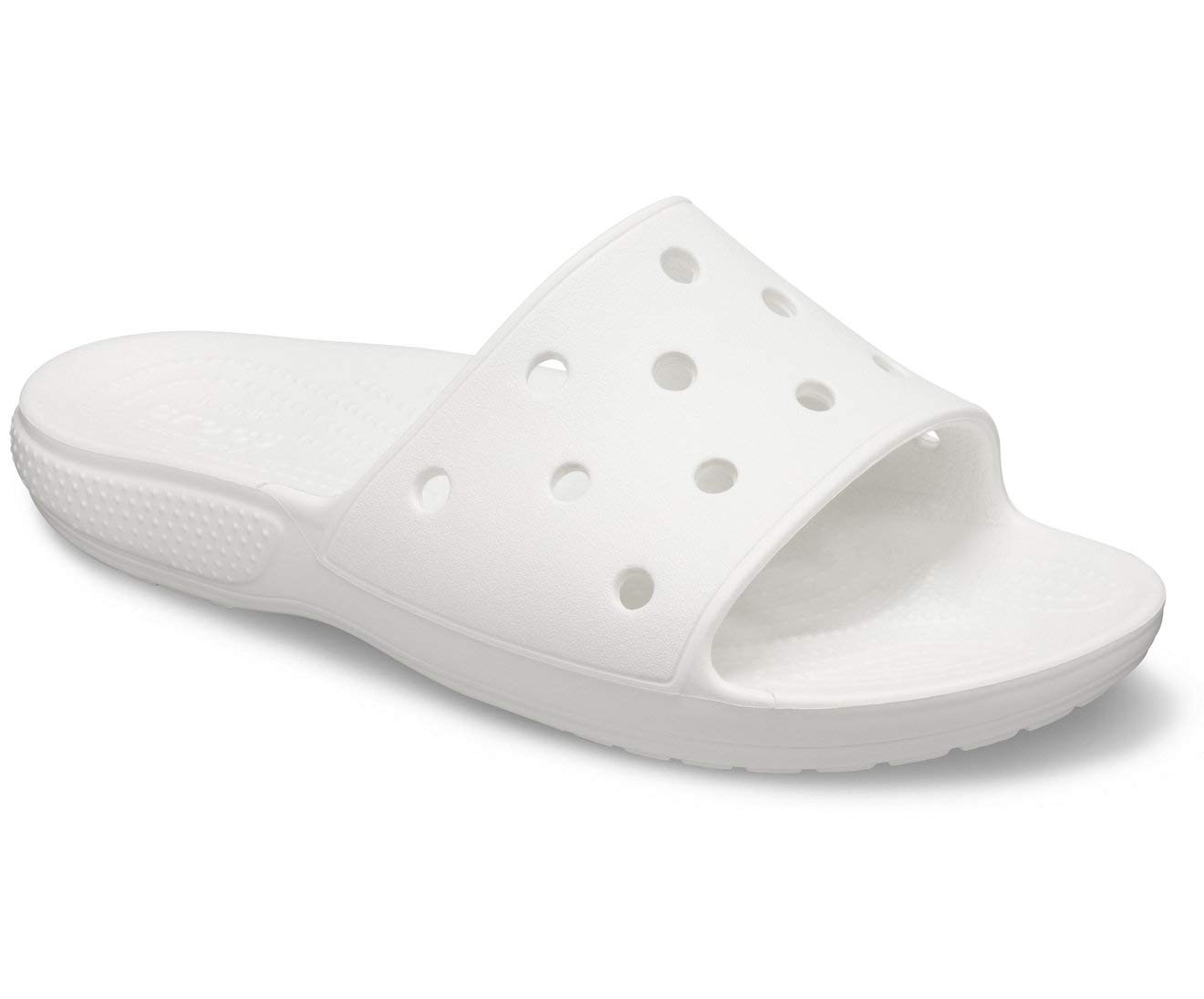 Crocs Unisex Classic Slide Sandals for Men & Women - Comfortable Lightweight Slip-On Pool & Beach Shoes for Casual Wear, Lounging & Outdoor Activities