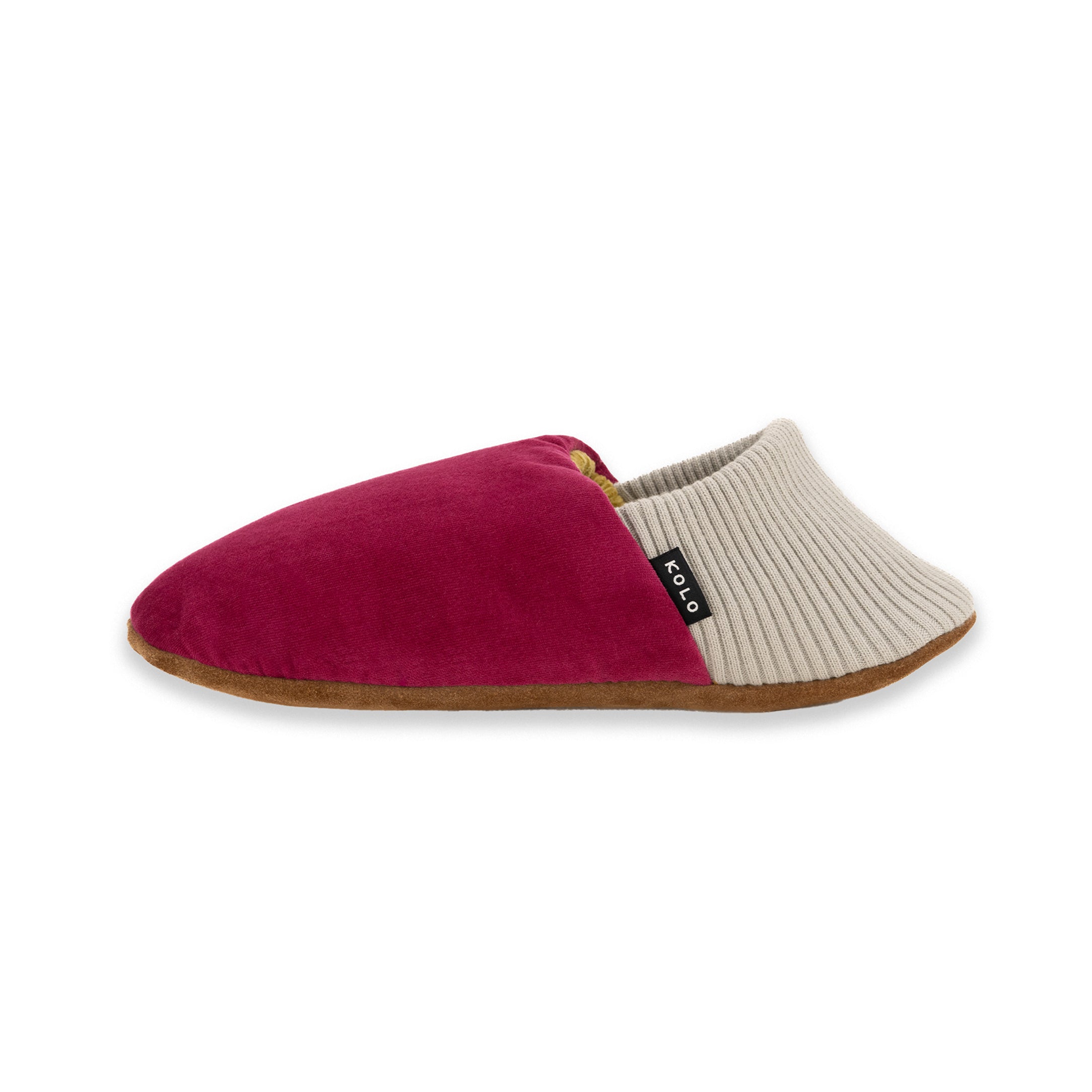 Velvet House Slippers with Corduroy Lining - Cozy Indoor Shoes for Women & Men - Perfect for Home, Lounge, and Winter Comfort