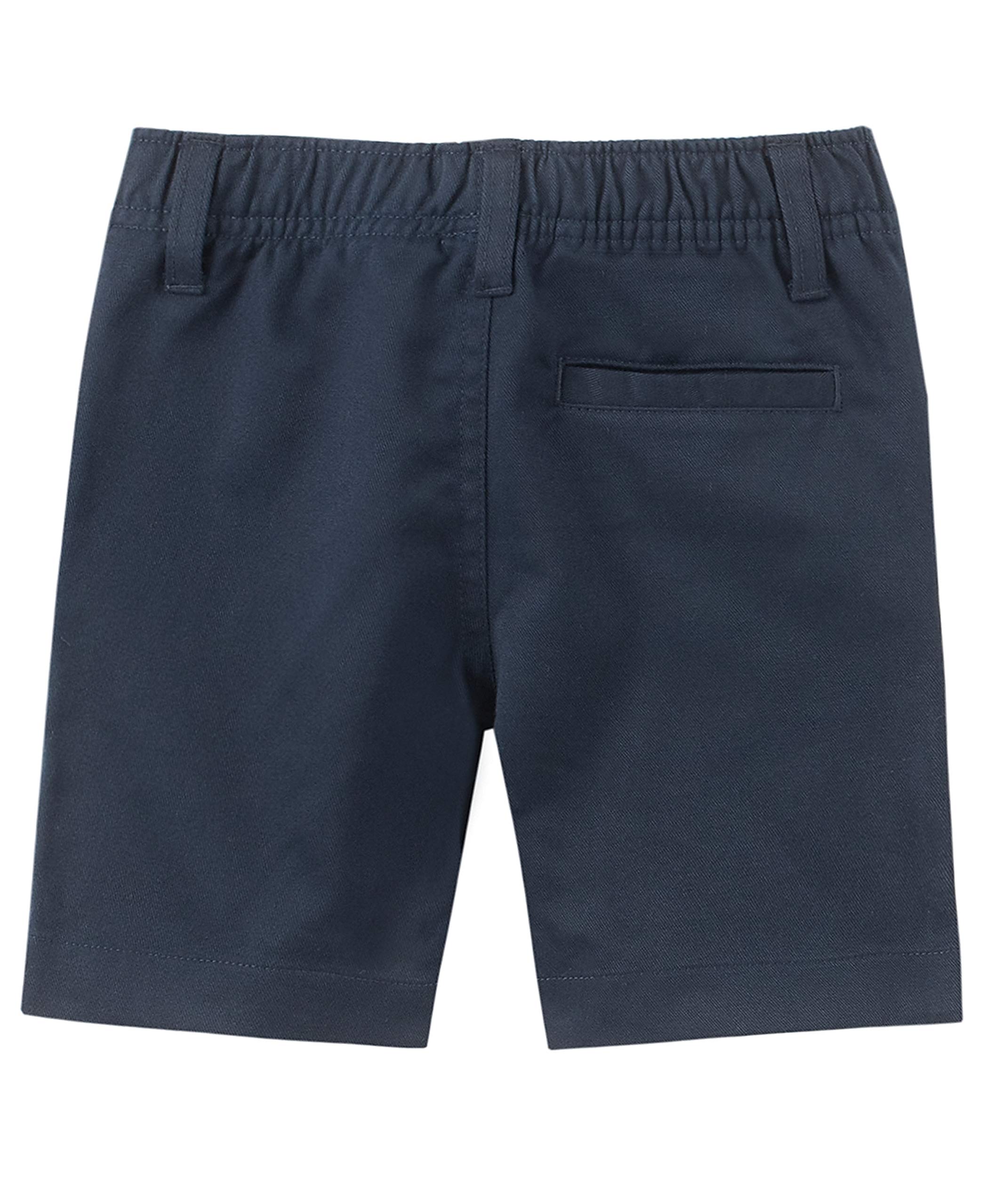 IZOD Boys' School Uniform Shorts - Comfortable for Toddler Play & Learning