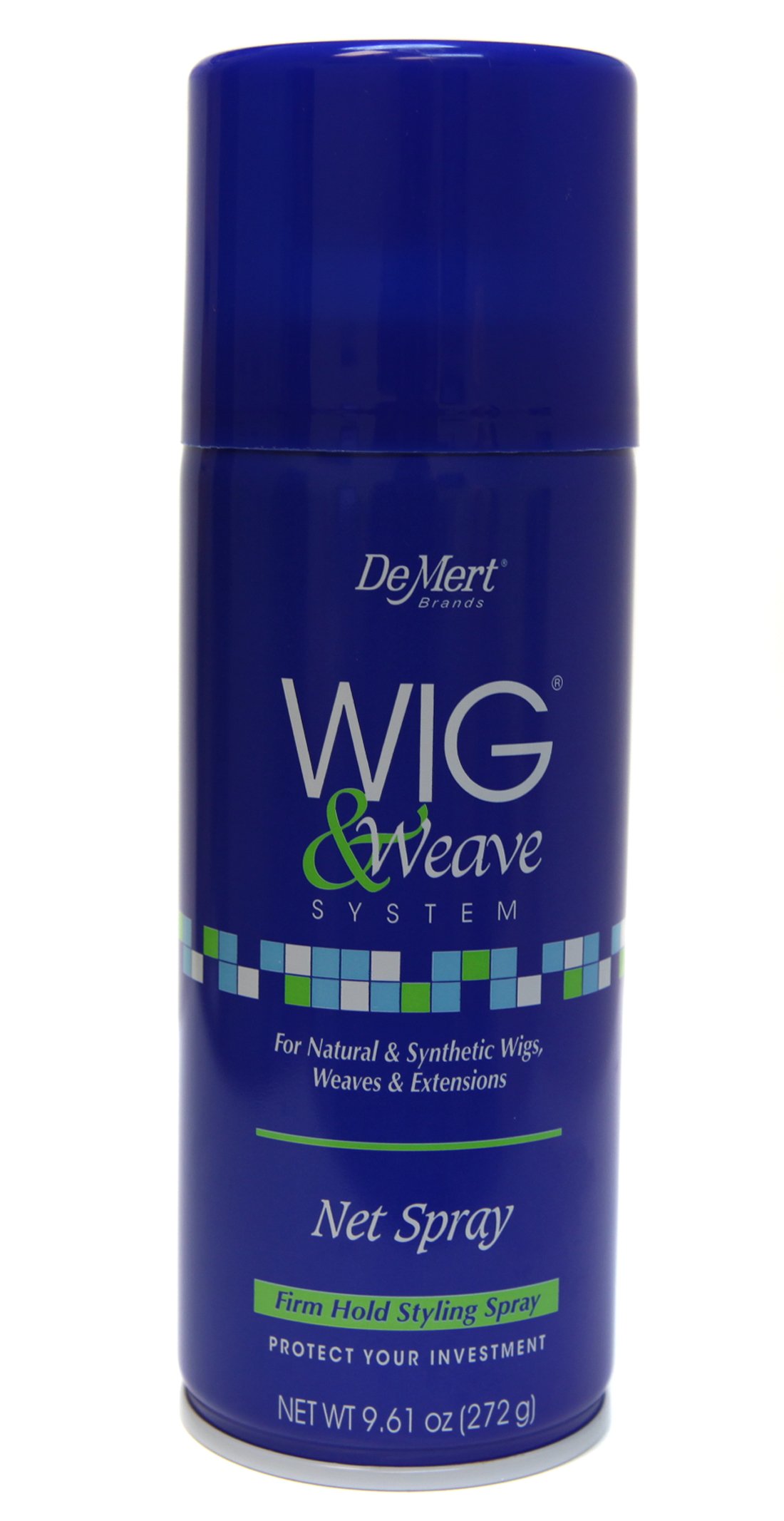 Demert Wig Net Spray - Firm Hold Styling Spray for Wigs & Hairpieces (9.76 oz Aerosol) | Long-Lasting Hold for Cosplay, Theater & Daily Wear