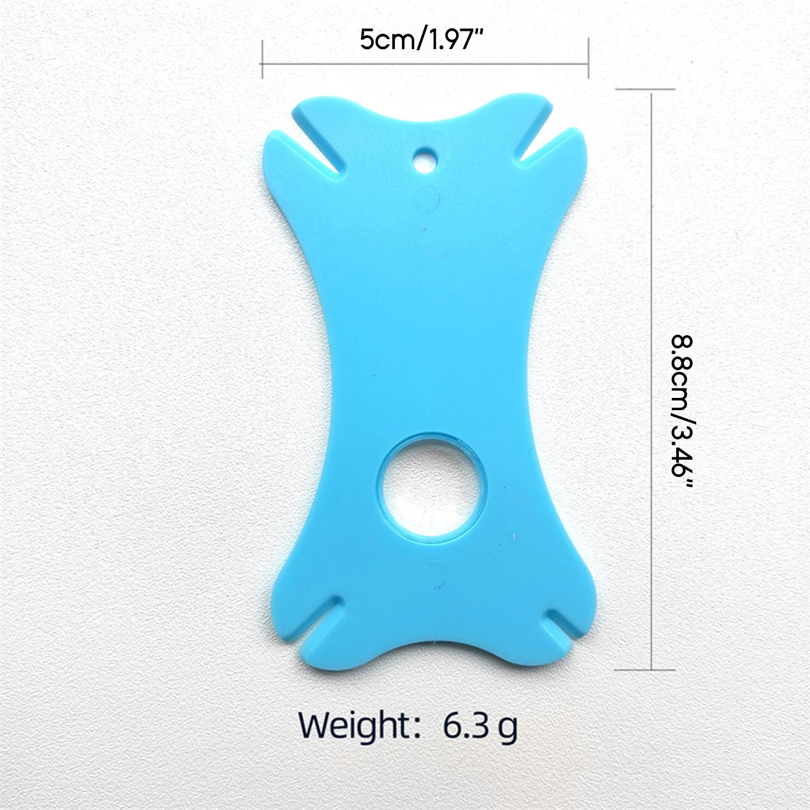 Pet Tick Remover Card Tool for Dogs & Cats - Portable Tick Removal with Magnifier for Outdoor Use