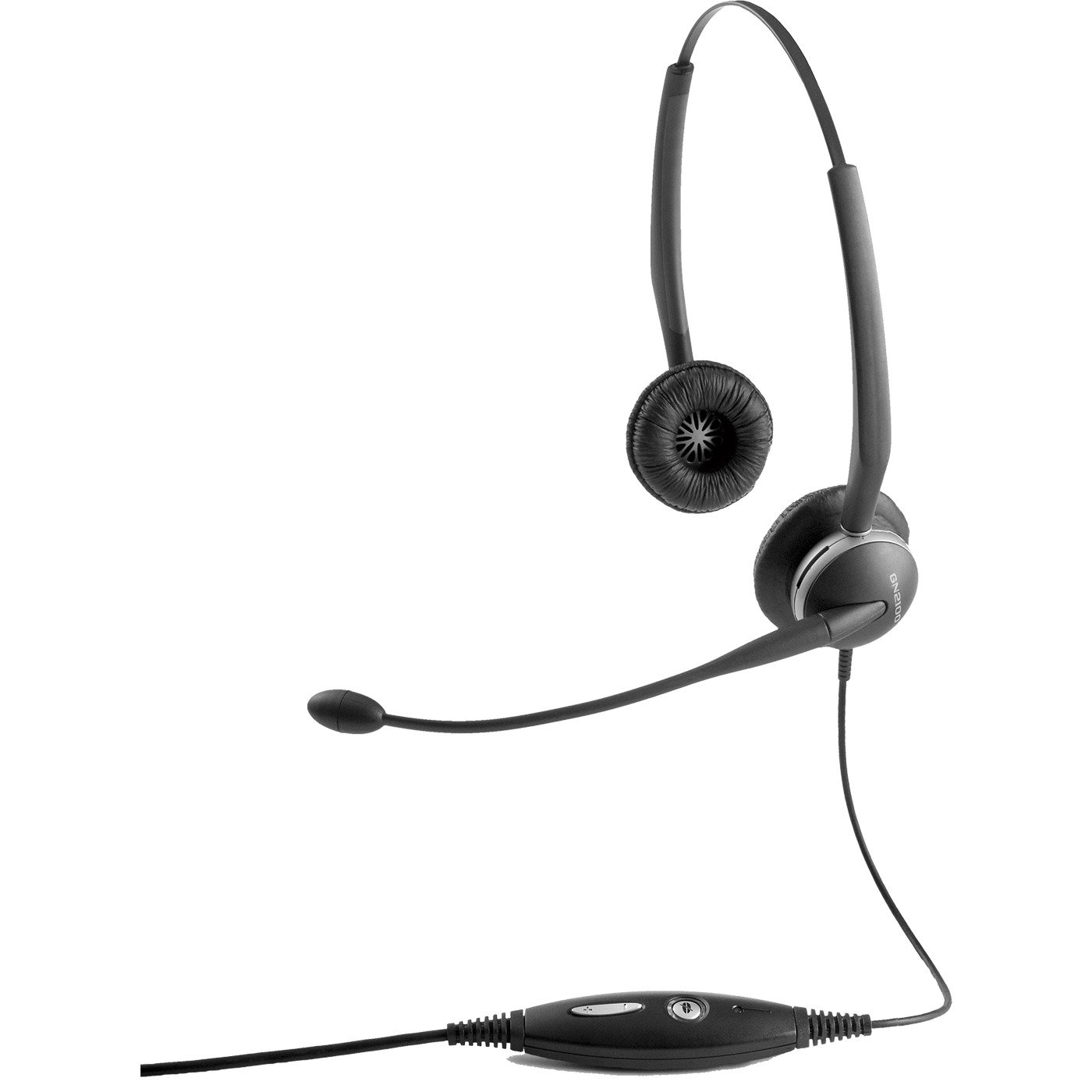 Jabra 01-0247 Quick Disconnect Wired Headset - Compatible with Desk Phones, Softphones & Mobile Devices - Perfect for Office, Call Center & Remote Work