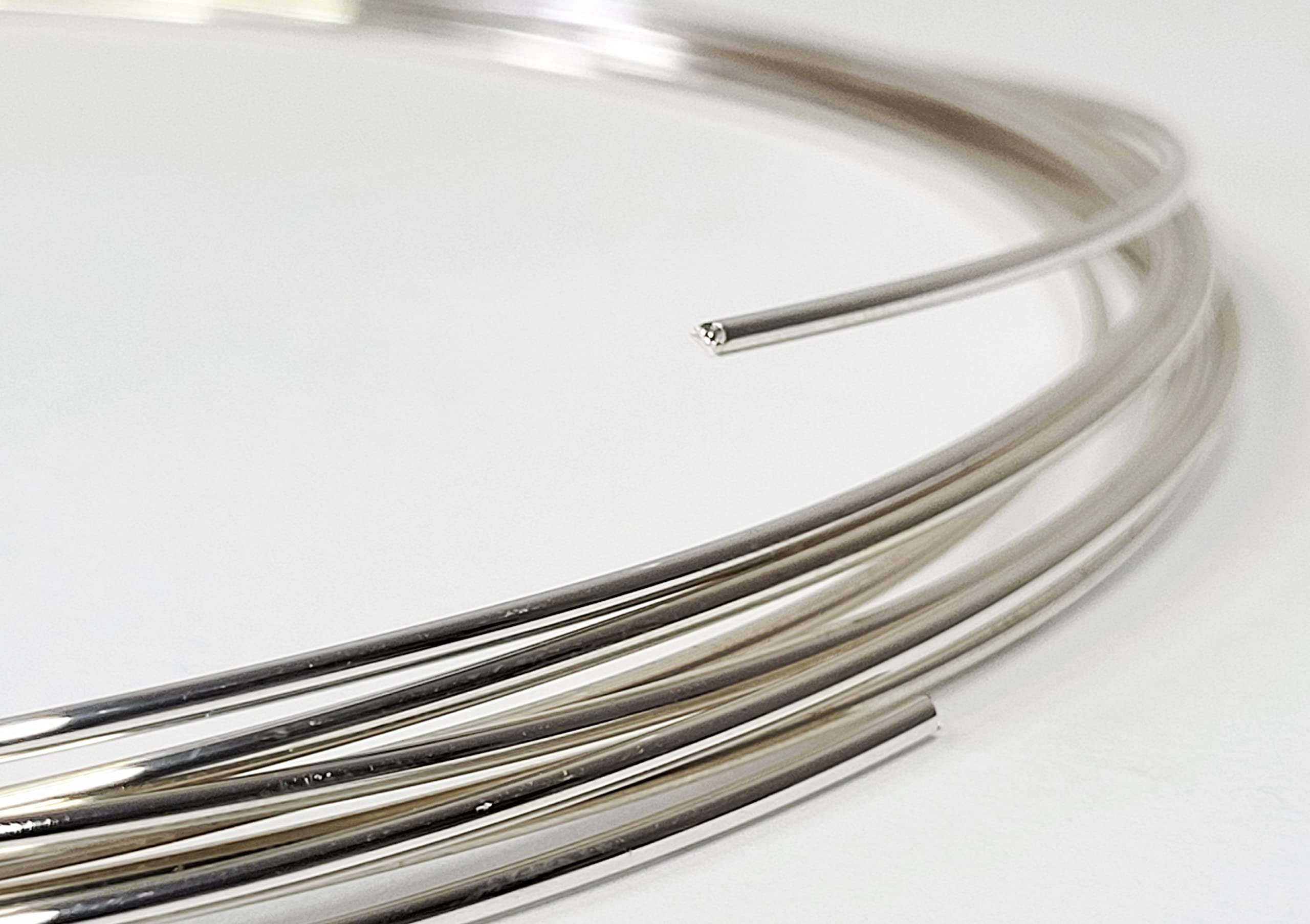 14 Gauge Round Dead Soft 925 Sterling Silver Wire - 5 Feet Jewelry Making Supplies for DIY Bracelets, Necklaces & Crafting Projects - Premium Artisan Quality by WIZART