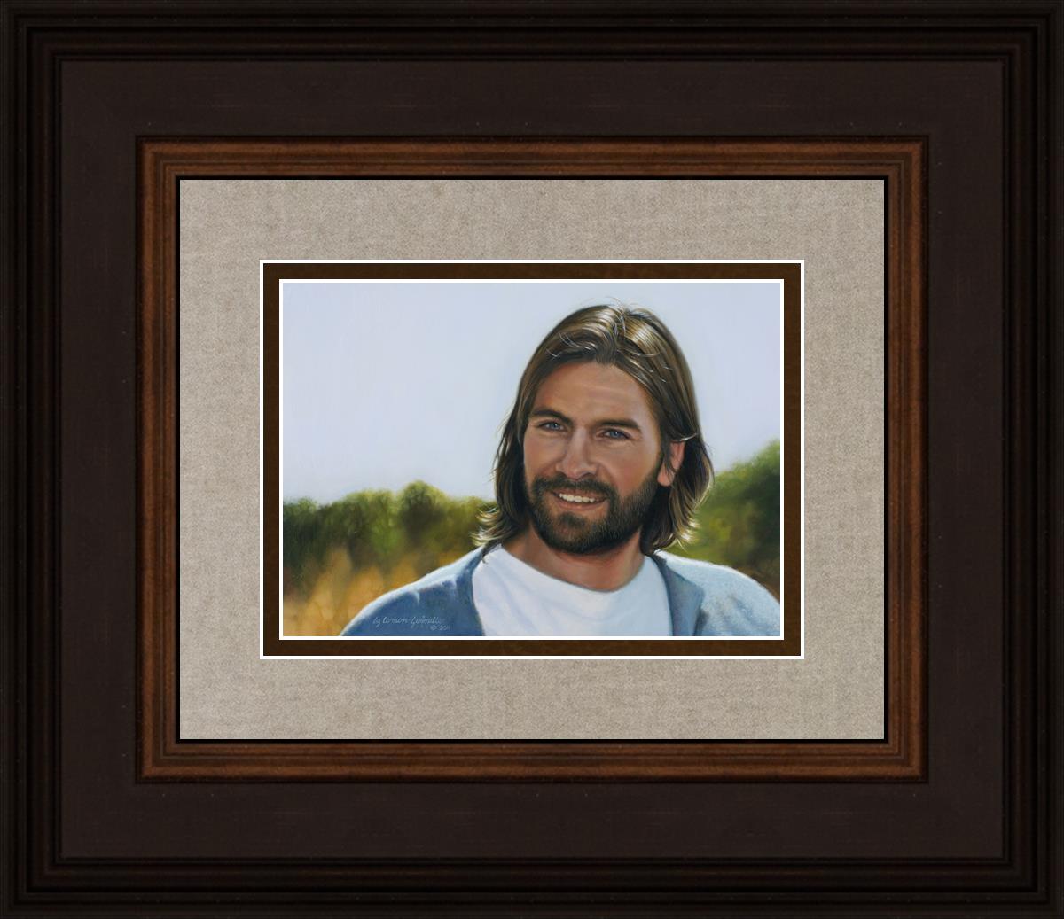 Abide With Me - Inspirational Christian Art Print by Liz Lemon Swindle | Perfect for Home Decor, Church Gifts & Spiritual Encouragement