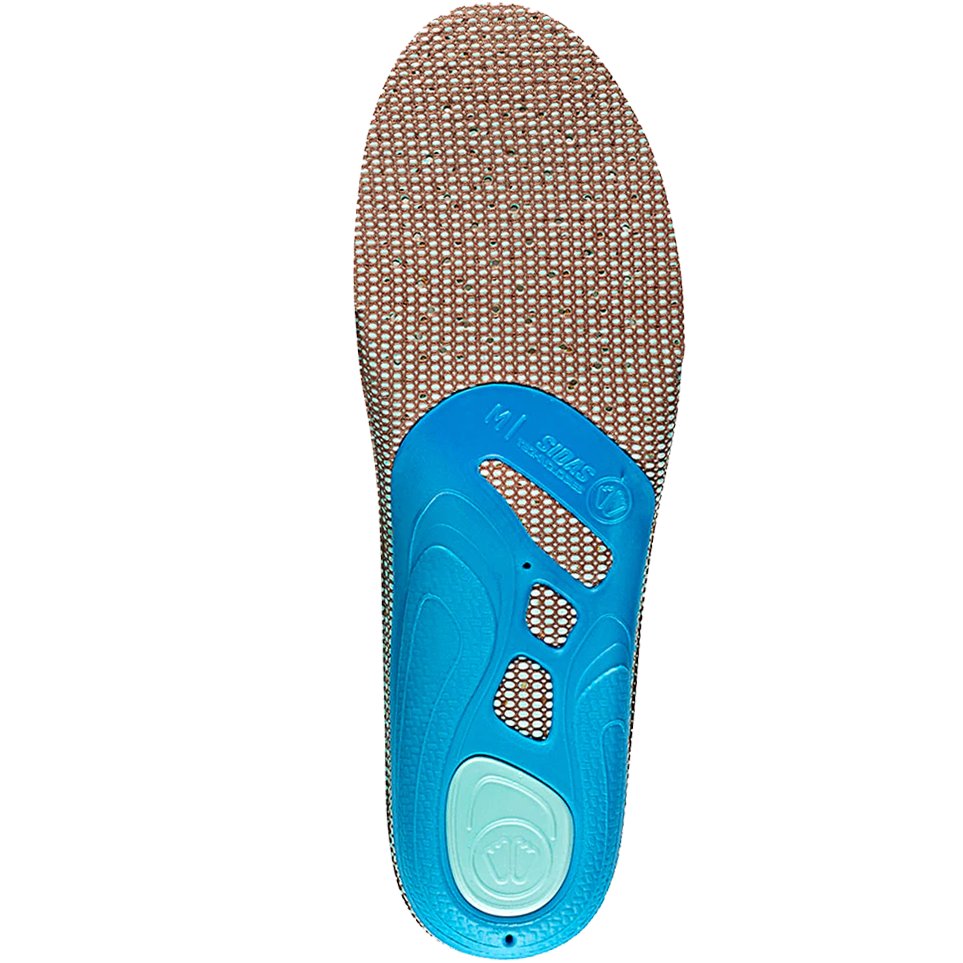 3Feet Outdoor Low Insoles for Men & Women - Breathable Arch Support Shoe Inserts for Hiking, Running & Work - Comfortable Cushioning for All-Day Wear
