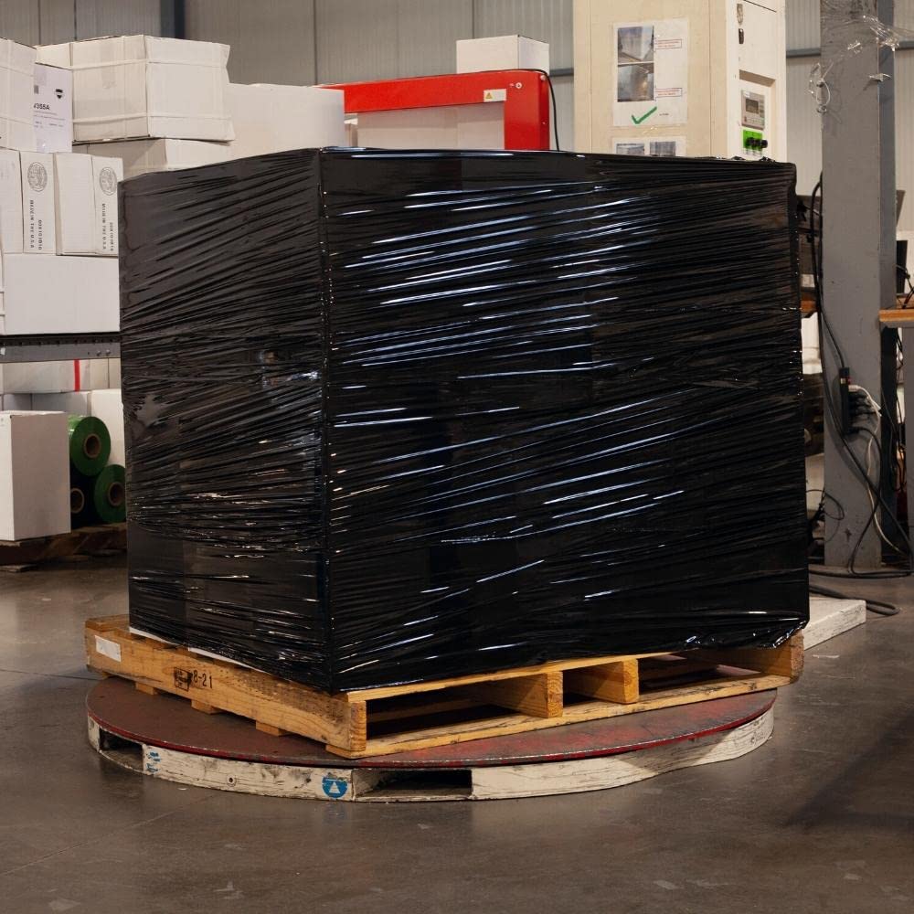 PSBM Black Stretch Wrap Film - 4 Pack (18