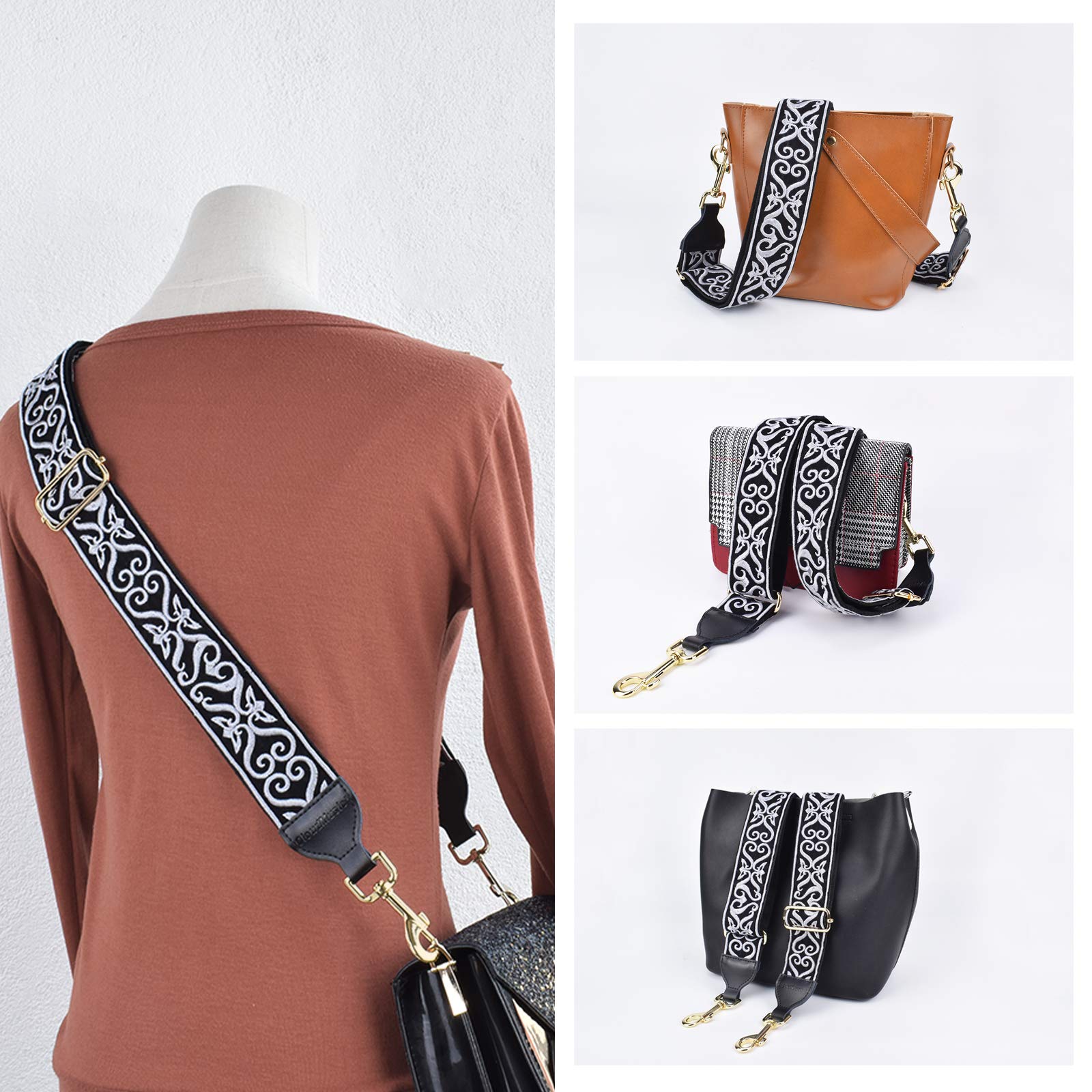 CLOUDMUSIC Handbag Strap Replacement - Adjustable Shoulder & Crossbody Purse Strap for Women & Girls | Perfect for Everyday Use, Travel & Fashion Accessories