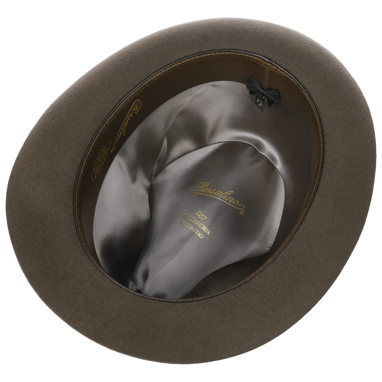 Borsalino Francesco Fur Felt Fedora Hat for Men - Stylish & Elegant