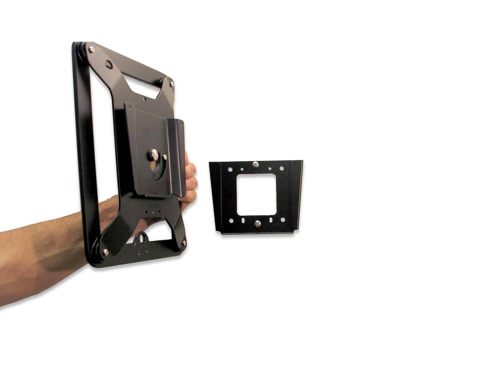 Maclocks 535RWMB Black Executive Enclosure with Rotating Wall Mount for iPad 2/3/4, iPad Air & Air 2 - Secure iPad Stand for Retail, Office & Home Use